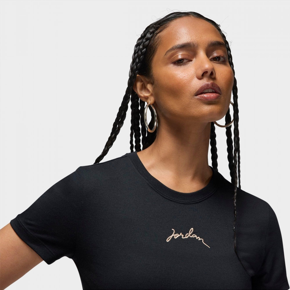 Футболка жіноча Jordan Slim Cropped T-Shirt (FN5720-010) — фото 5