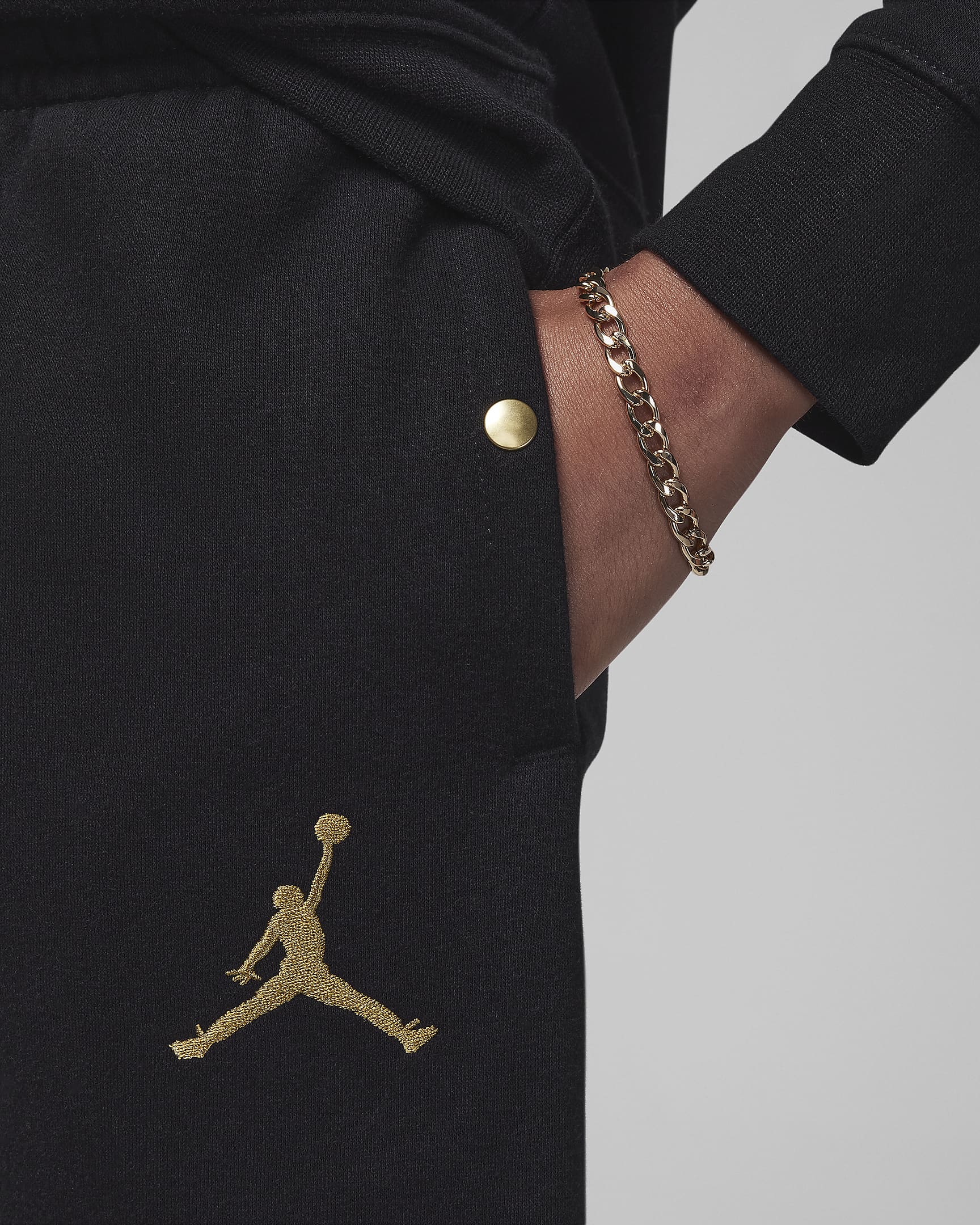 Брюки підліткові Jordan Take Flight Fleece Pants (FV5680-010) — фото 4