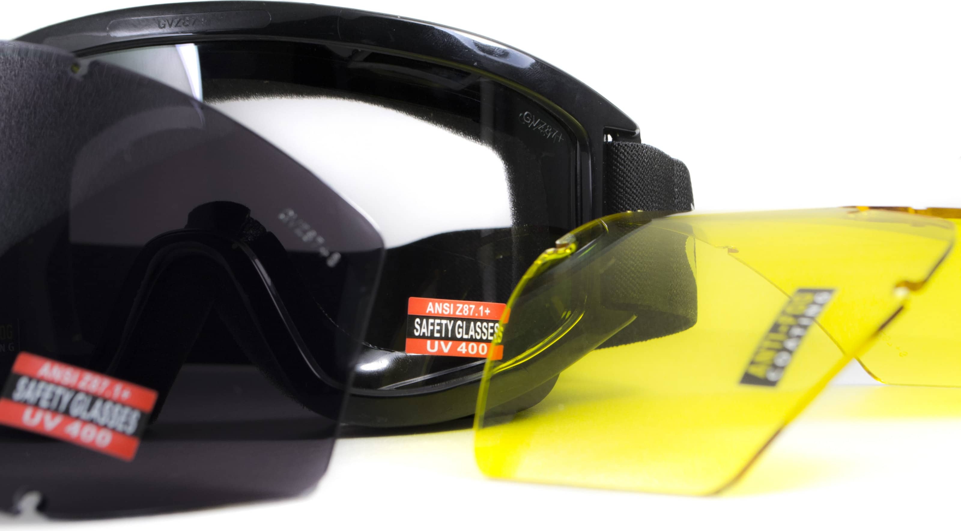 Защитные очки Global Vision Wind-Shield 3 lens KIT Anti-Fog, три сменных линзы — фото 4