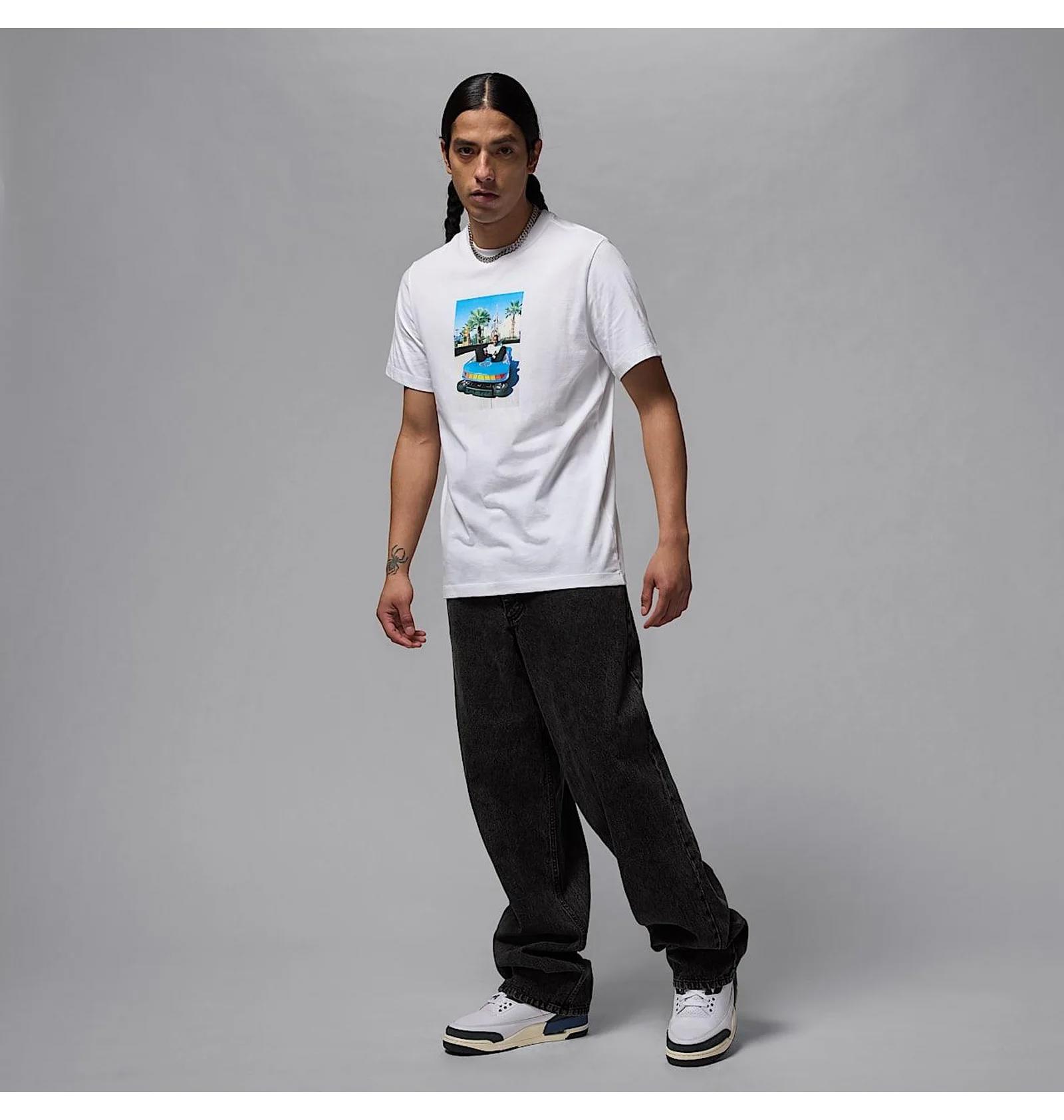 Футболка чоловіча Jordan Photo Tee White (HJ2401-100) — фото 5