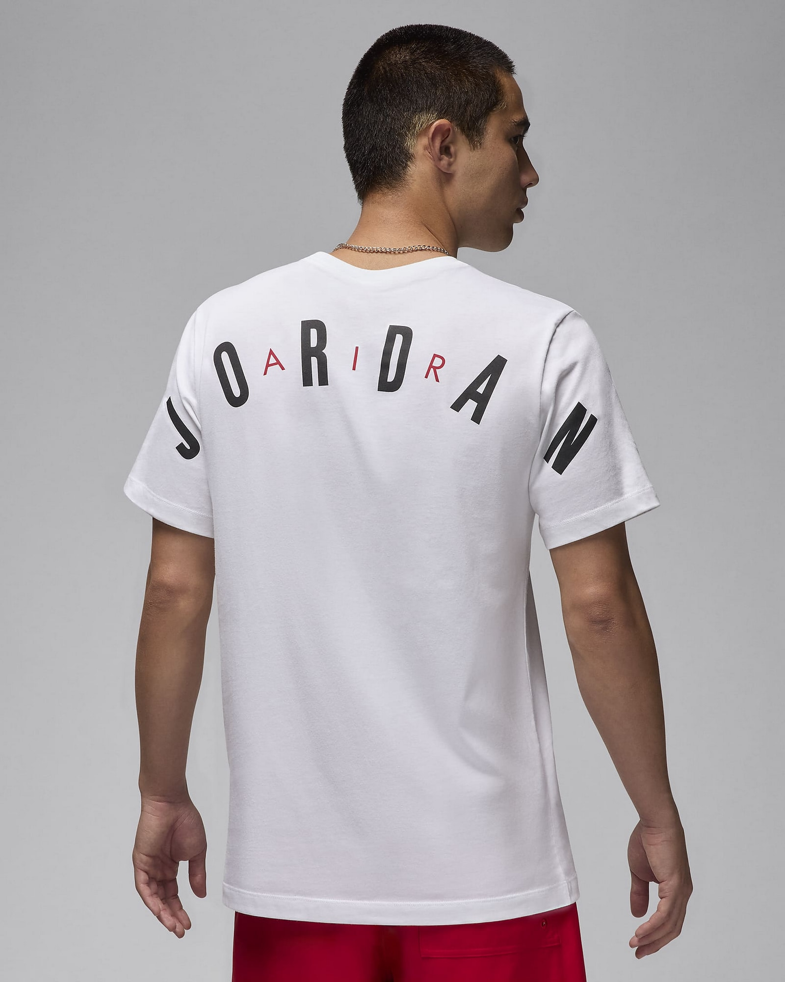 Футболка чоловіча Jordan Stretch T-Shirt White (HQ1893-100) — фото 3