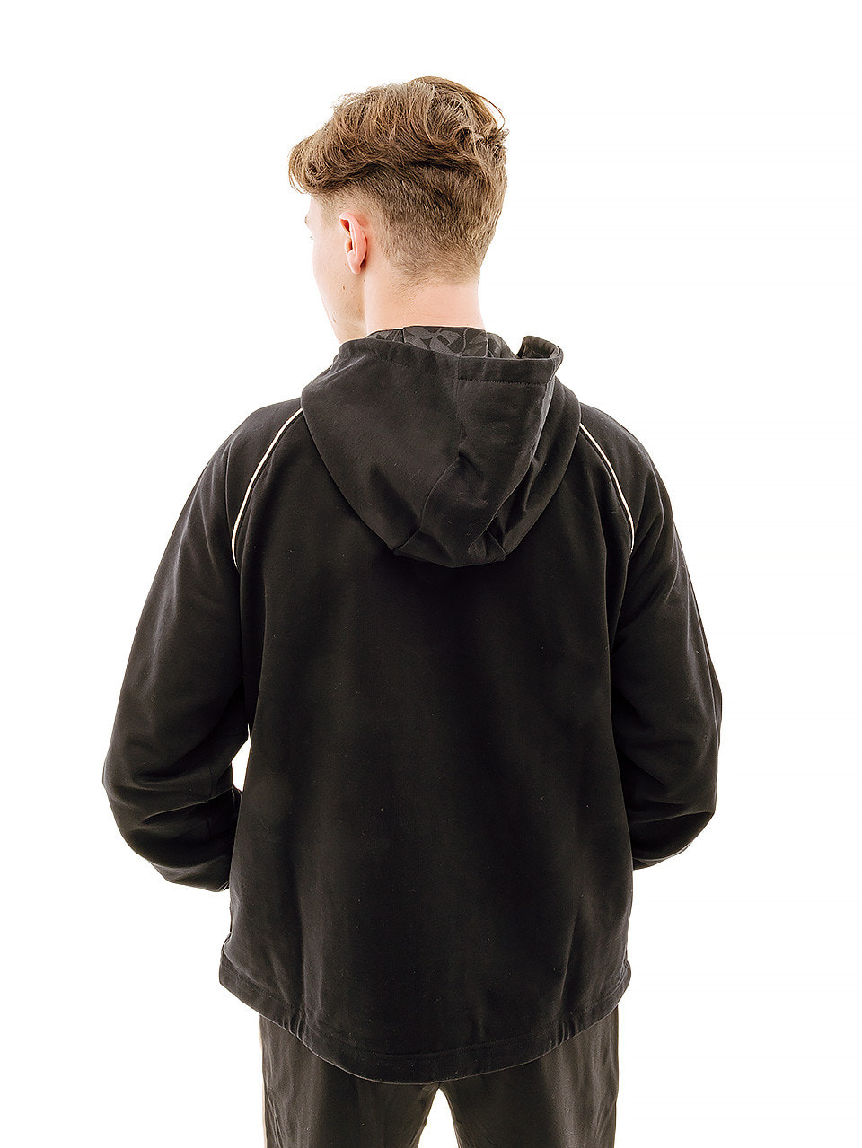 Кофта чоловіча Ellesse 1/4 Zip Top Black (SUT19256-011) — фото 3