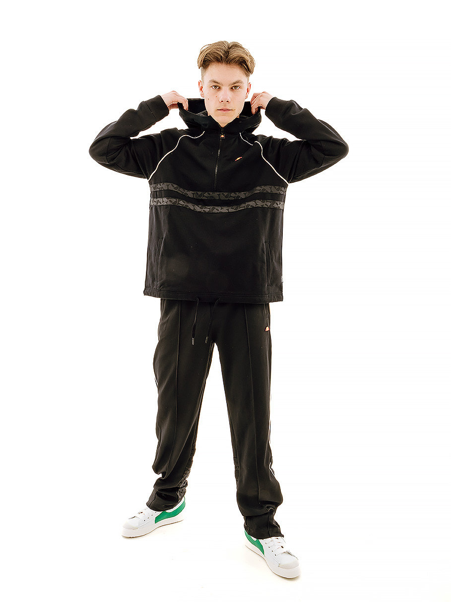 Кофта чоловіча Ellesse 1/4 Zip Top Black (SUT19256-011) — фото 5