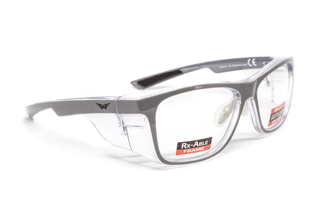 Спортивная оправа под диоптрии Global Vision RX-T Сrystal Gray (rx-able) (clear) прозрачные — фото 2
