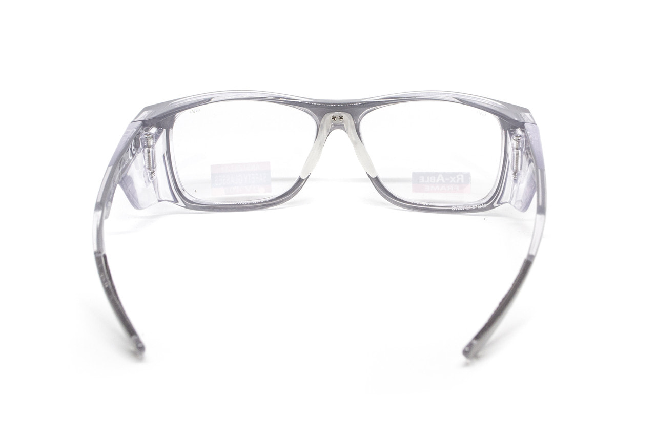 Спортивная оправа под диоптрии Global Vision RX-T Сrystal Gray (rx-able) (clear) прозрачные — фото 3