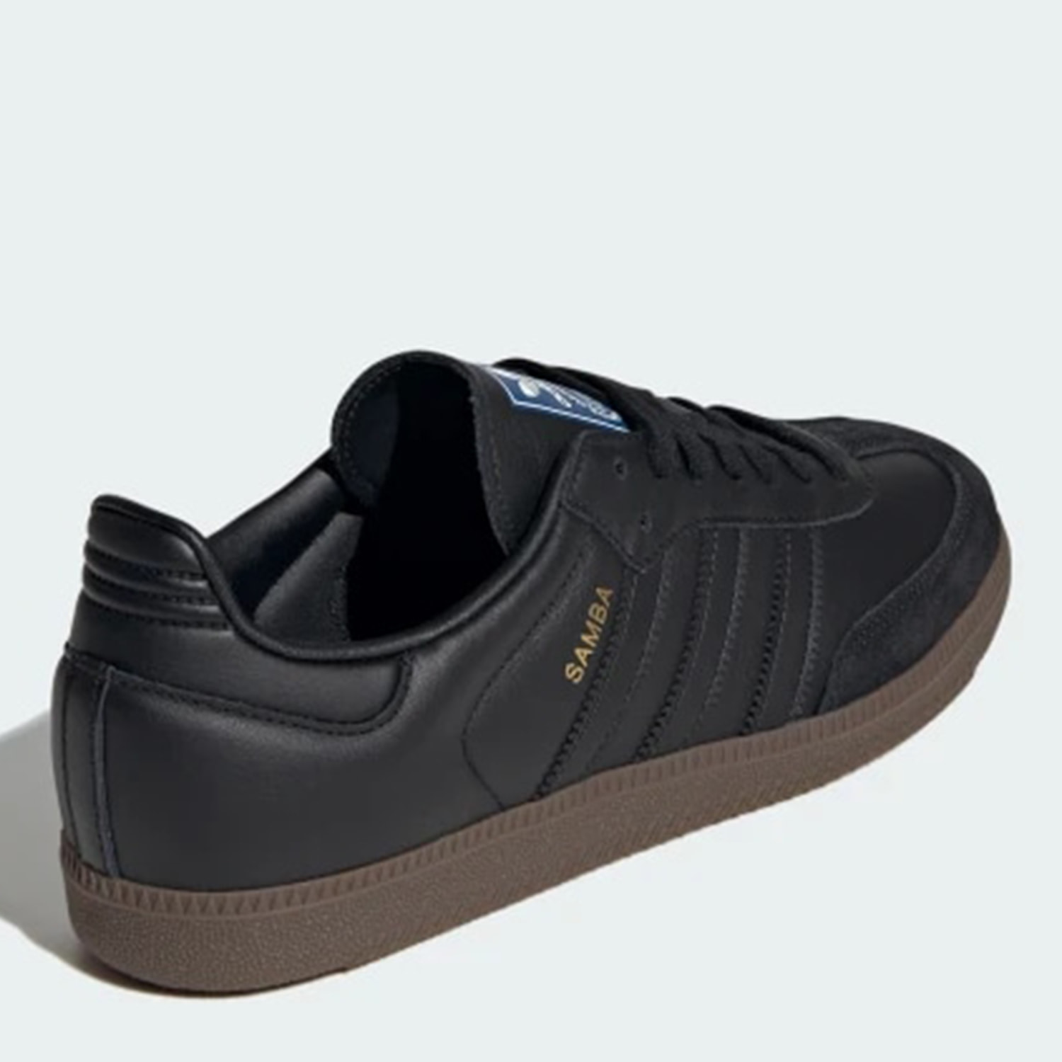 Кросівки чоловічі Adidas Samba Og Core Black Gum (IE3438) — фото 8