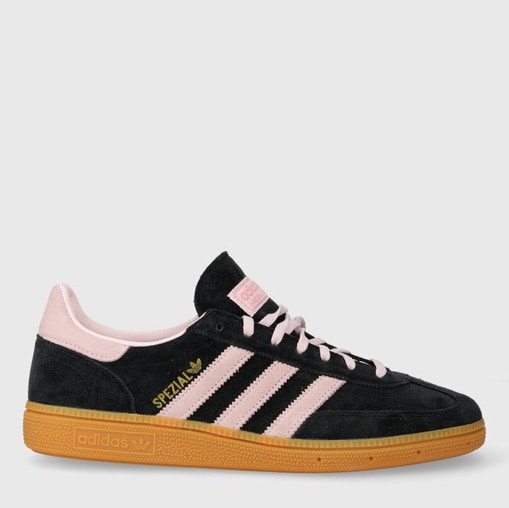 Кросівки чоловічі Adidas Wmns Handball Spezial 'Black Clear Pink Gum' — фото 1