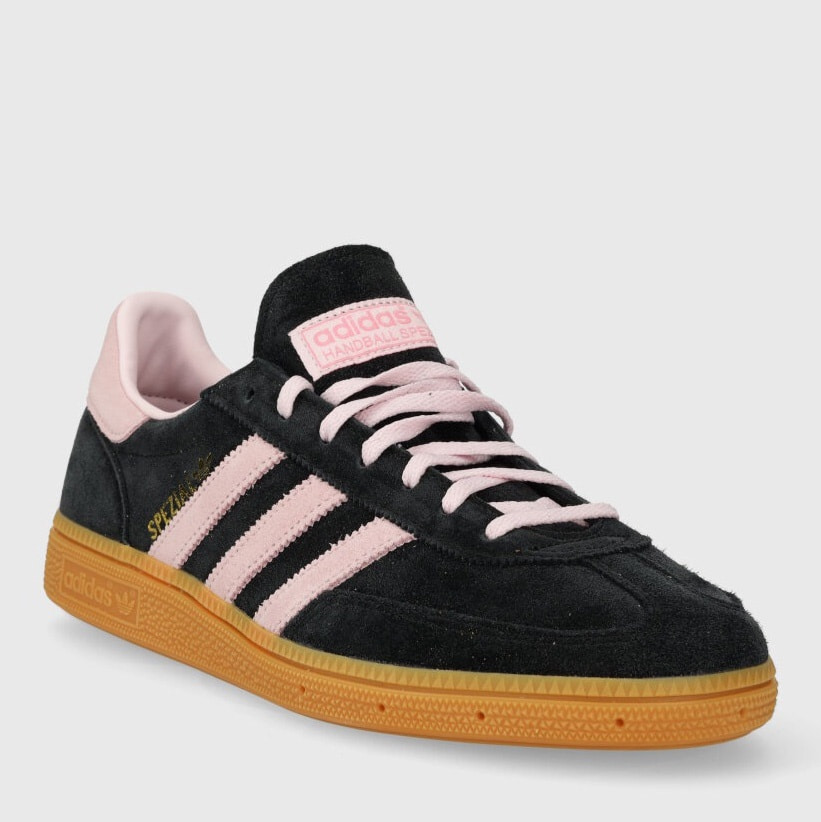 Кросівки чоловічі Adidas Wmns Handball Spezial 'Black Clear Pink Gum' — фото 6