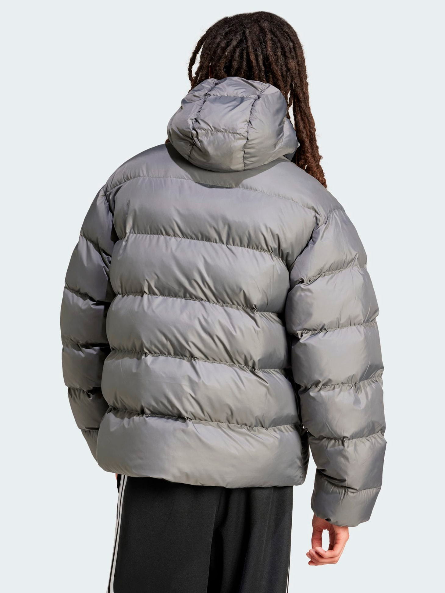 Куртка чоловіча Adidas Tonal Hooded Puffer (IY3398) — фото 4