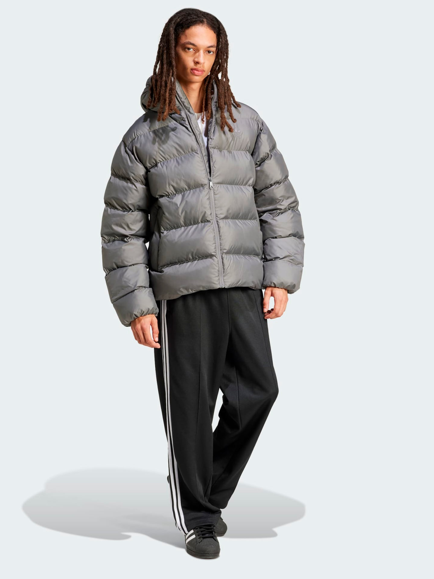 Куртка чоловіча Adidas Tonal Hooded Puffer (IY3398) — фото 5