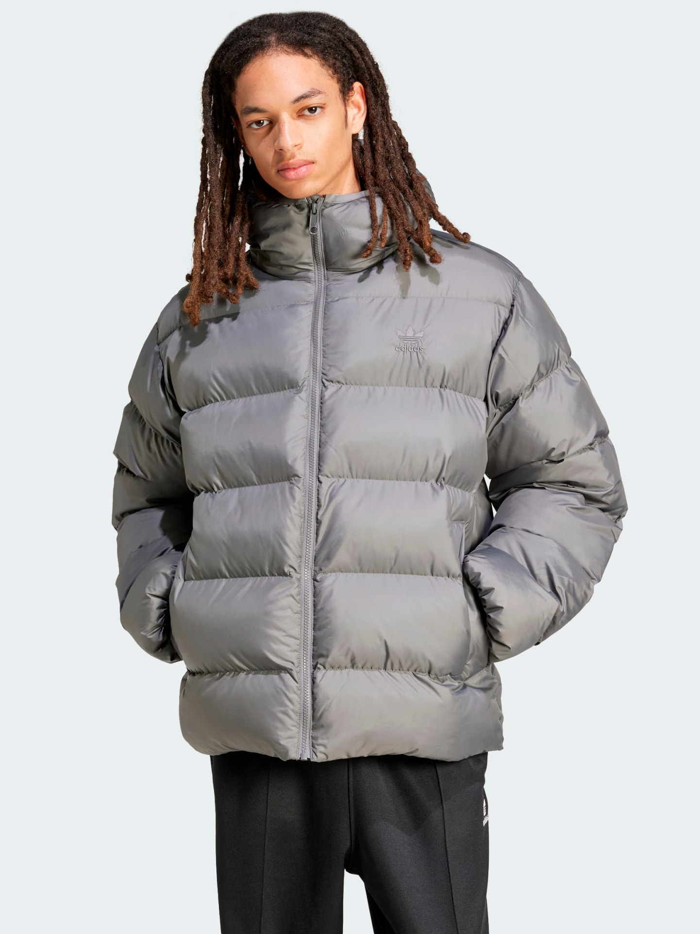 Куртка чоловіча Adidas Tonal Hooded Puffer (IY3398) — фото 8