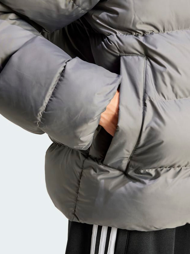 Куртка чоловіча Adidas Tonal Hooded Puffer (IY3398) — фото 10