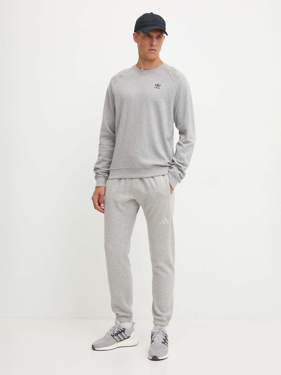 Брюки чоловічі Adidas All Szn Fleece Regular Fit Grey (IY4148) — фото 11