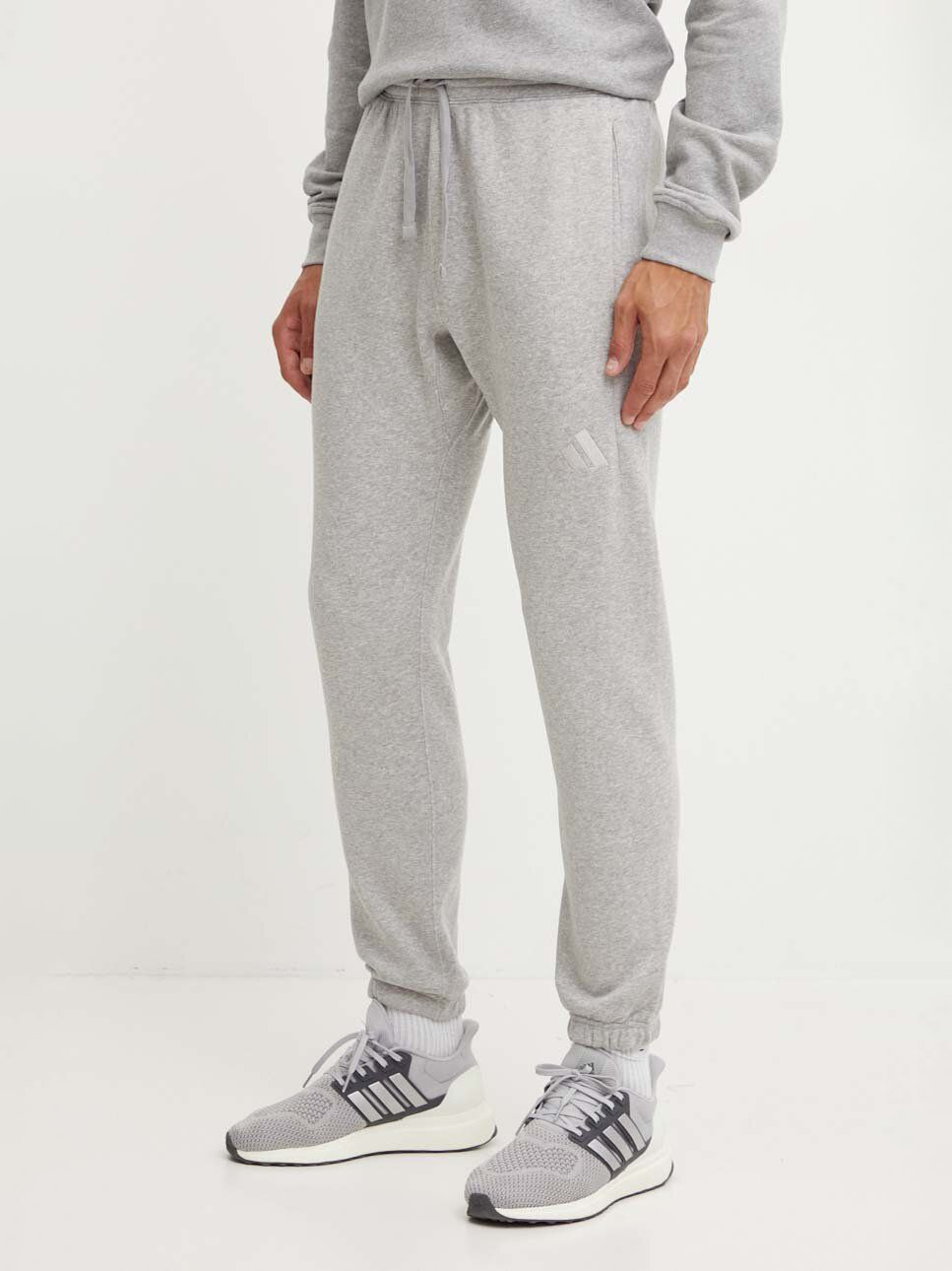 Брюки чоловічі Adidas All Szn Fleece Regular Fit Grey (IY4148) — фото 3