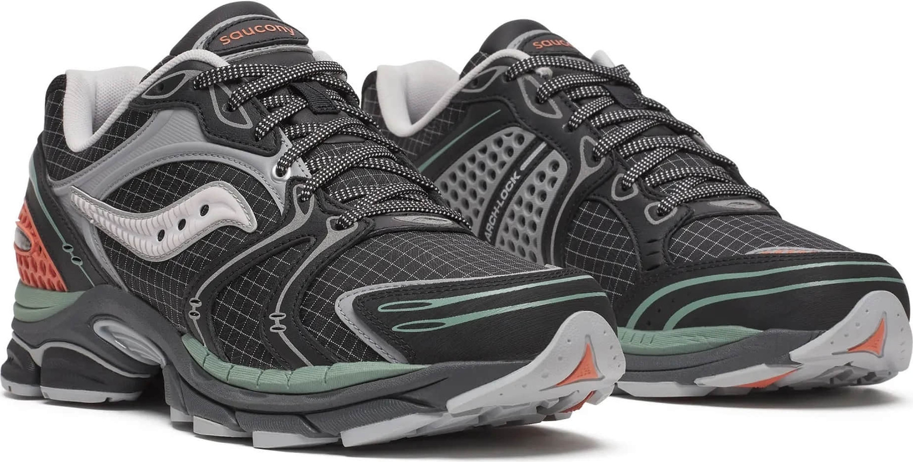 Кросівки чоловічі Saucony Progrid Triumph 4 Grey/Black (S70937-1) — фото 8