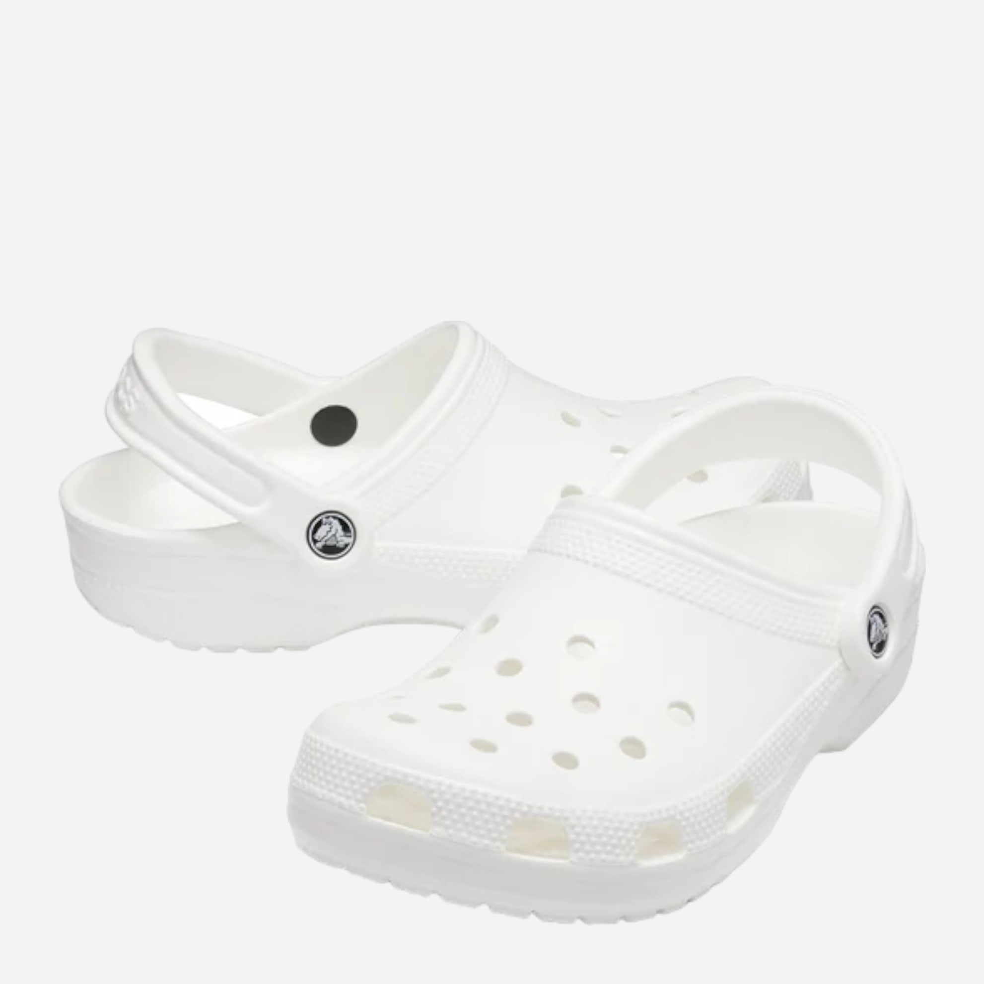 Тапочки унісекс Crocs Classic White (10001-100) — фото 6