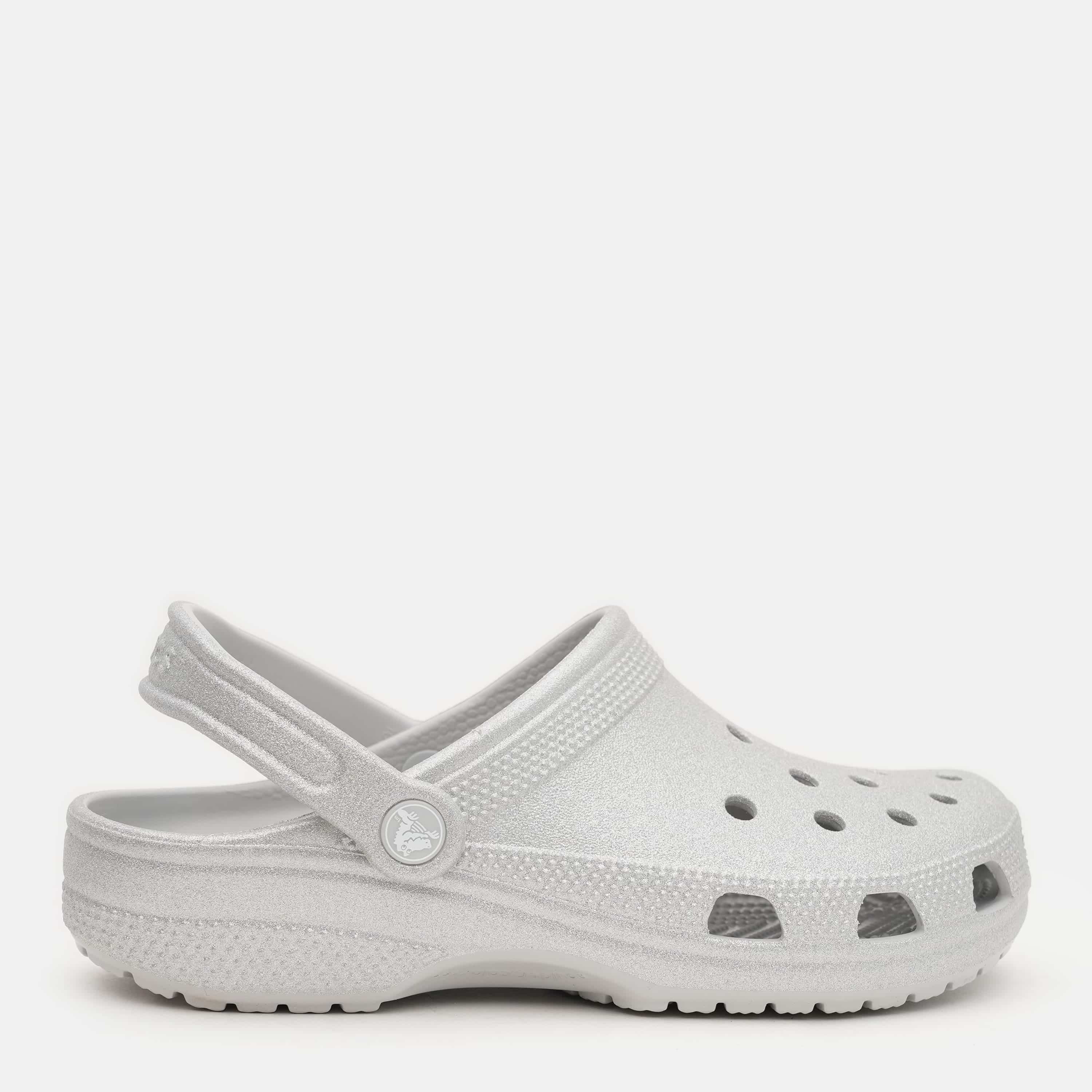 Тапочки унісекс Crocs Classic Glitter Clog Silglt (205942-0IC) — фото 1