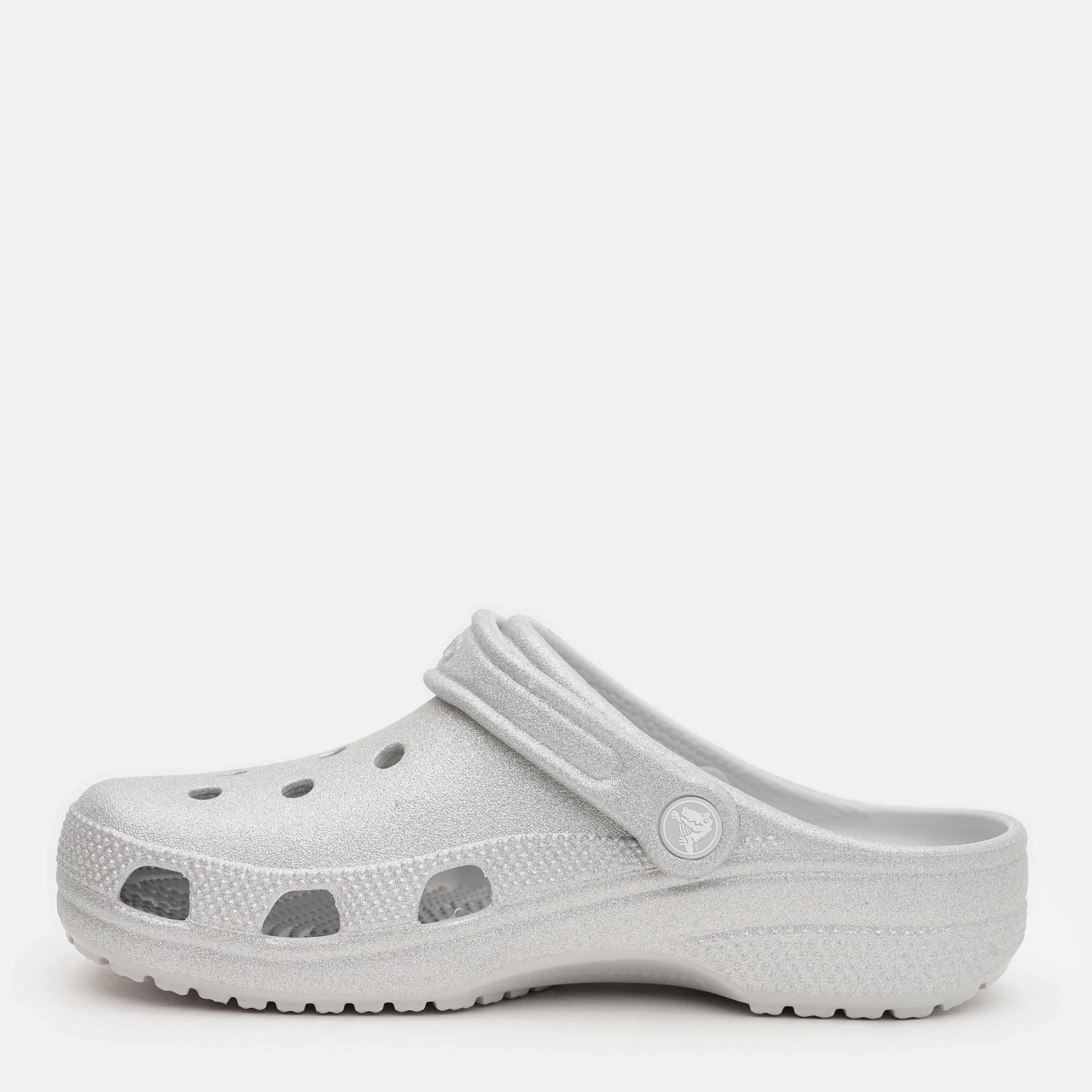 Тапочки унісекс Crocs Classic Glitter Clog Silglt (205942-0IC) — фото 5