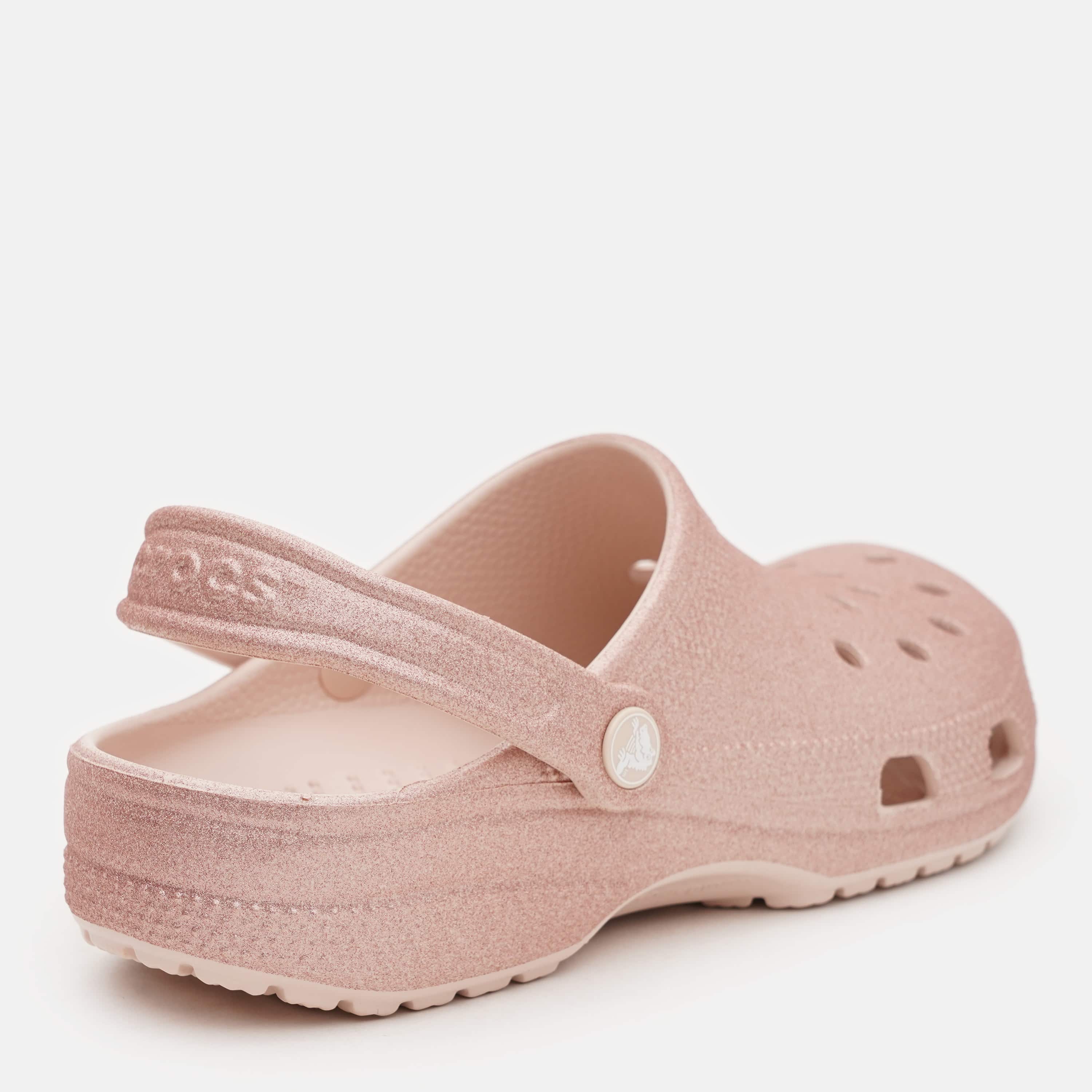 Тапочки жіночі Crocs Classic Glitter Clog Qugl (205942-6WV) — фото 6