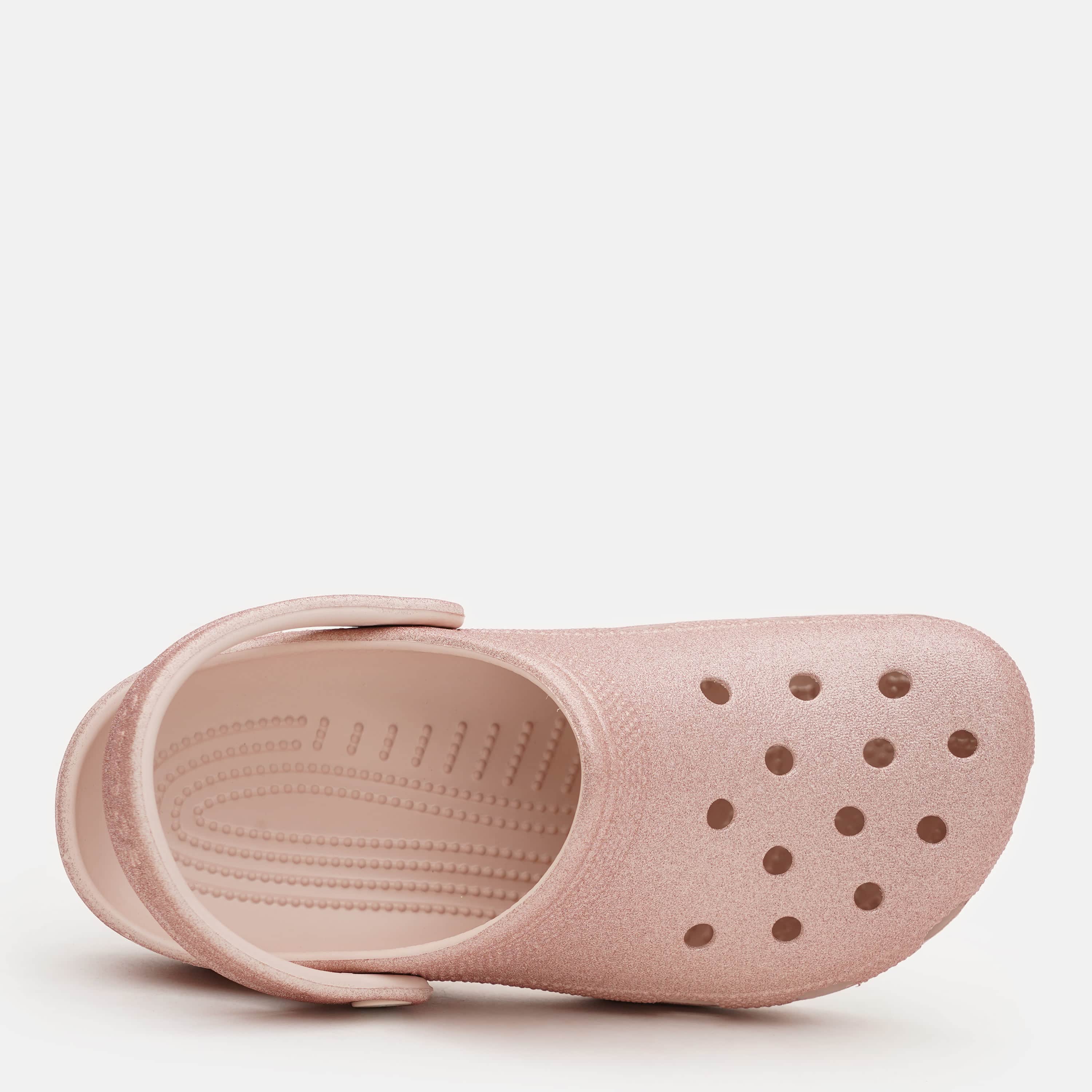 Тапочки жіночі Crocs Classic Glitter Clog Qugl (205942-6WV) — фото 9