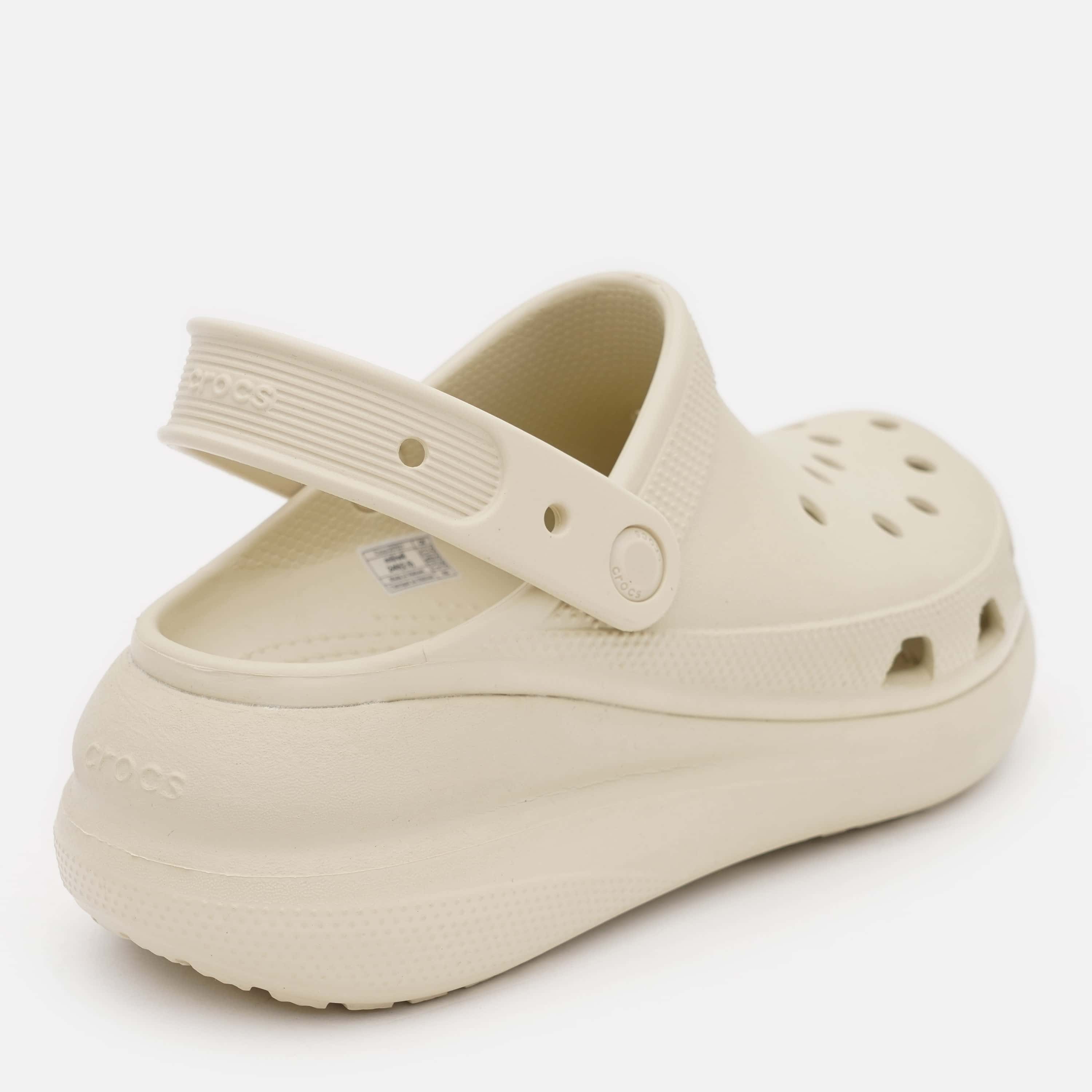 Тапочки унісекс Crocs Crush Clog Bone (207521-2Y2) — фото 7