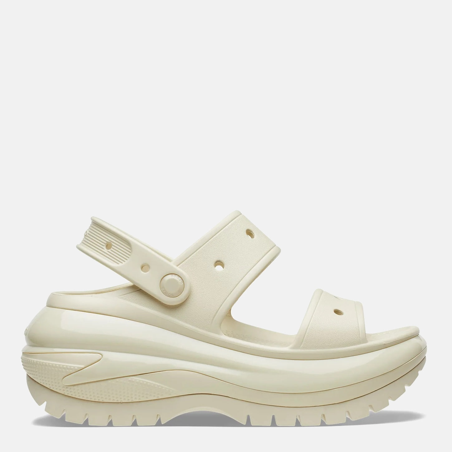 Тапочки унісекс Crocs Mega Crush Sandal Beige (207989-2Y2) — фото 1