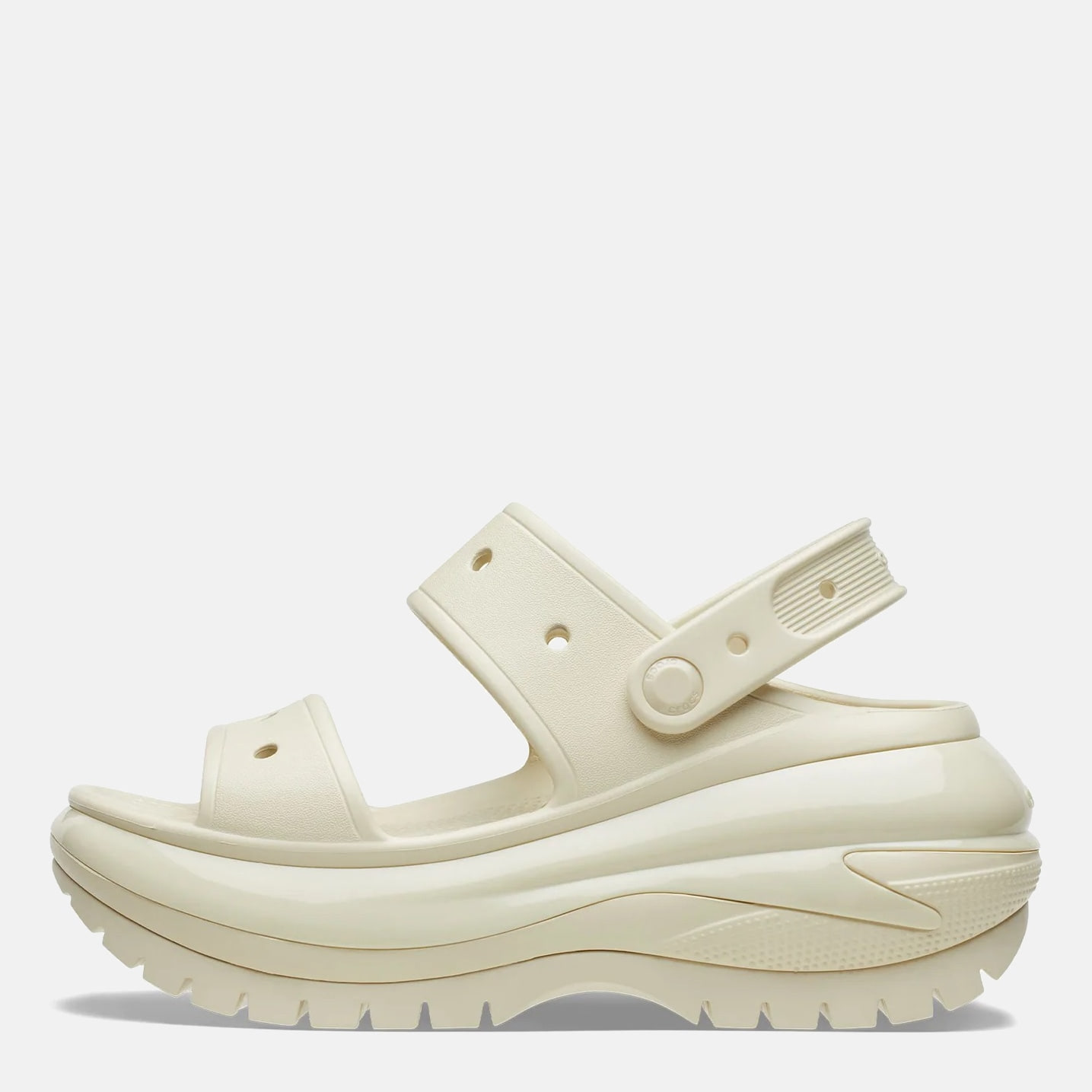 Тапочки унісекс Crocs Mega Crush Sandal Beige (207989-2Y2) — фото 4