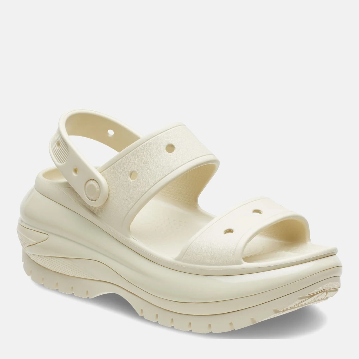 Тапочки унісекс Crocs Mega Crush Sandal Beige (207989-2Y2) — фото 9