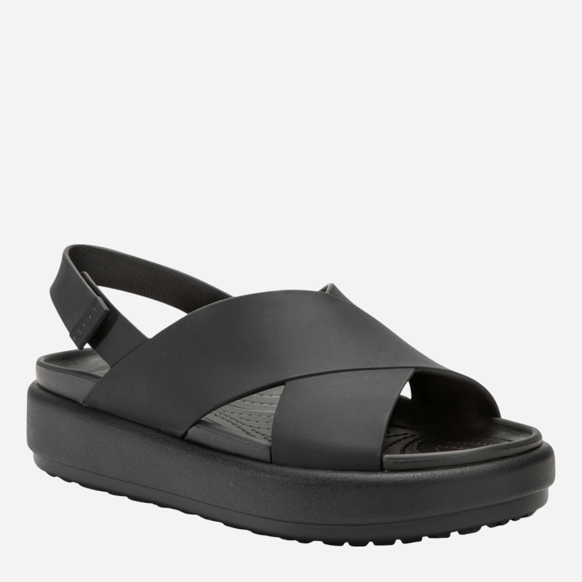 Тапочки унісекс Crocs Luxe Cross Strap (209407-060) — фото 1