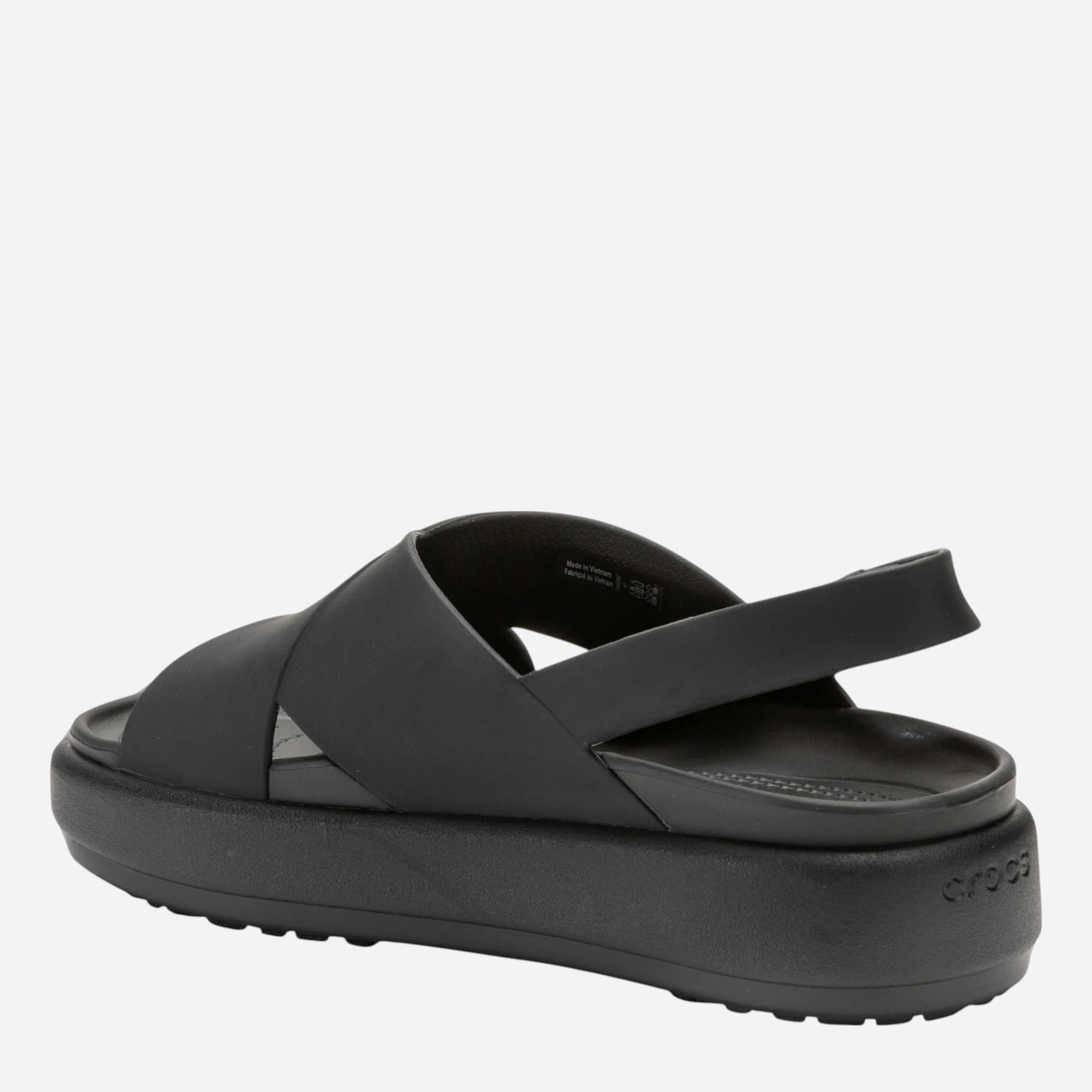 Тапочки унісекс Crocs Luxe Cross Strap (209407-060) — фото 4