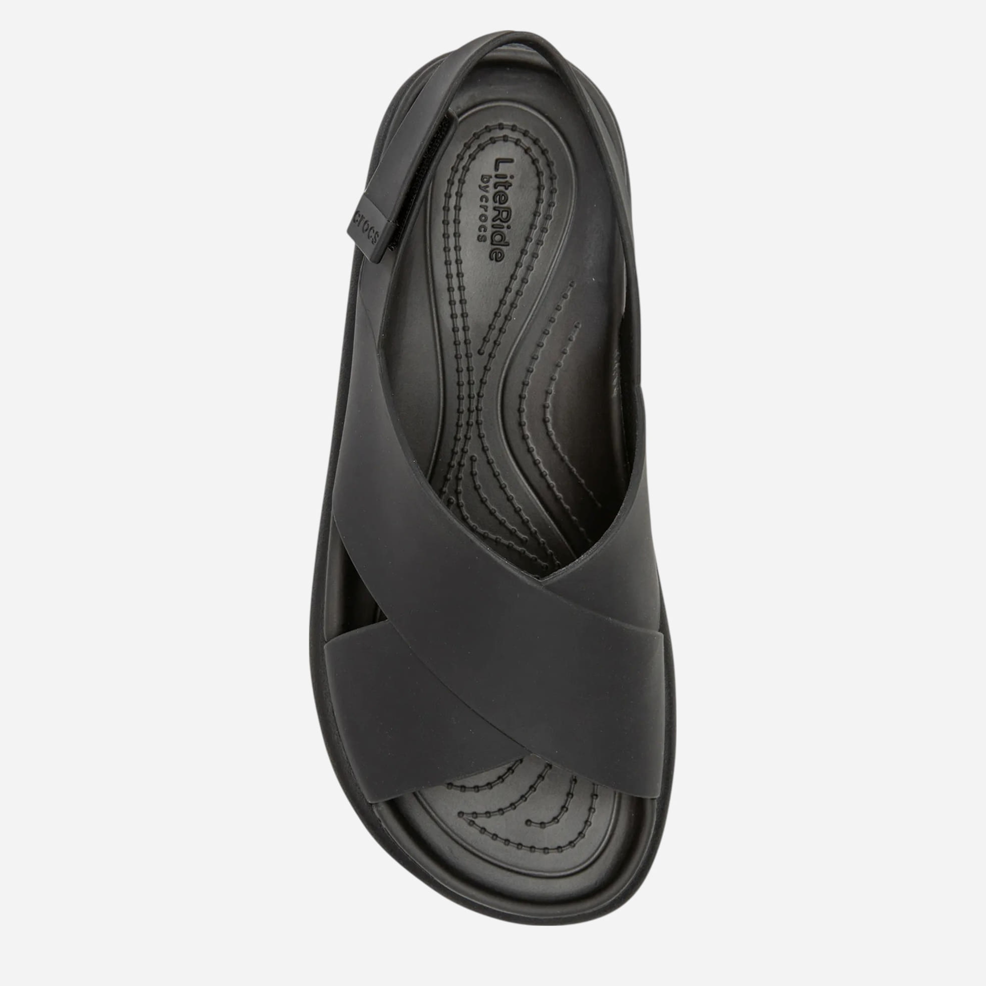 Тапочки унісекс Crocs Luxe Cross Strap (209407-060) — фото 5