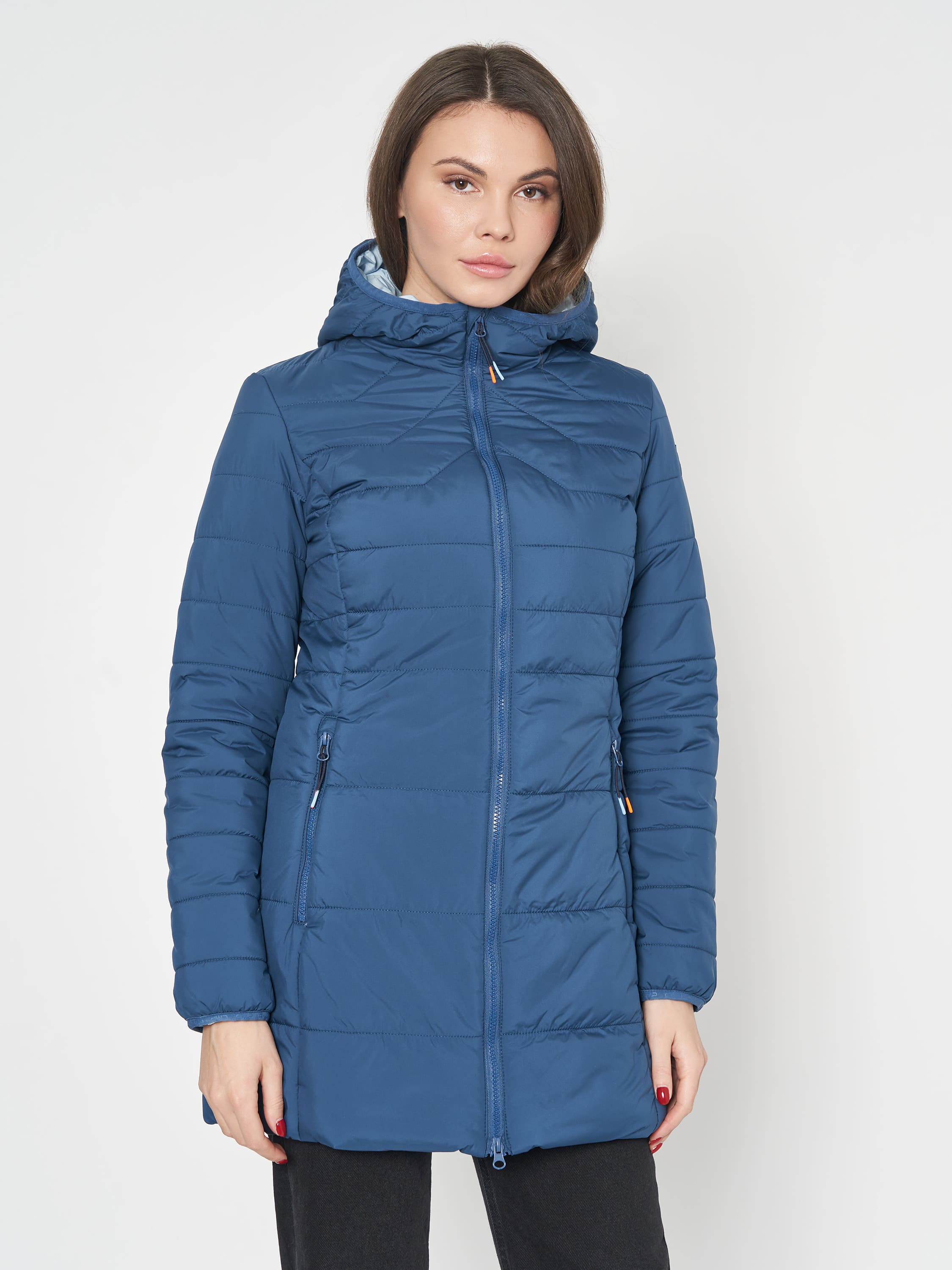 Куртка жіноча Cmp Woman Jacket Long Fix Hood (32K1556-M928) — фото 1