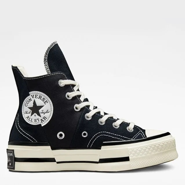 Кеди Converse Chuck Taylor Vintage 70 Plus HI Black Egret — фото 1