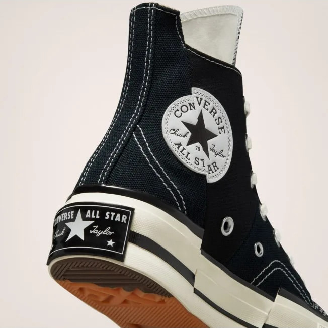 Кеди Converse Chuck Taylor Vintage 70 Plus HI Black Egret — фото 5