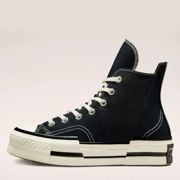 Кеди Converse Chuck Taylor Vintage 70 Plus HI Black Egret — фото 10