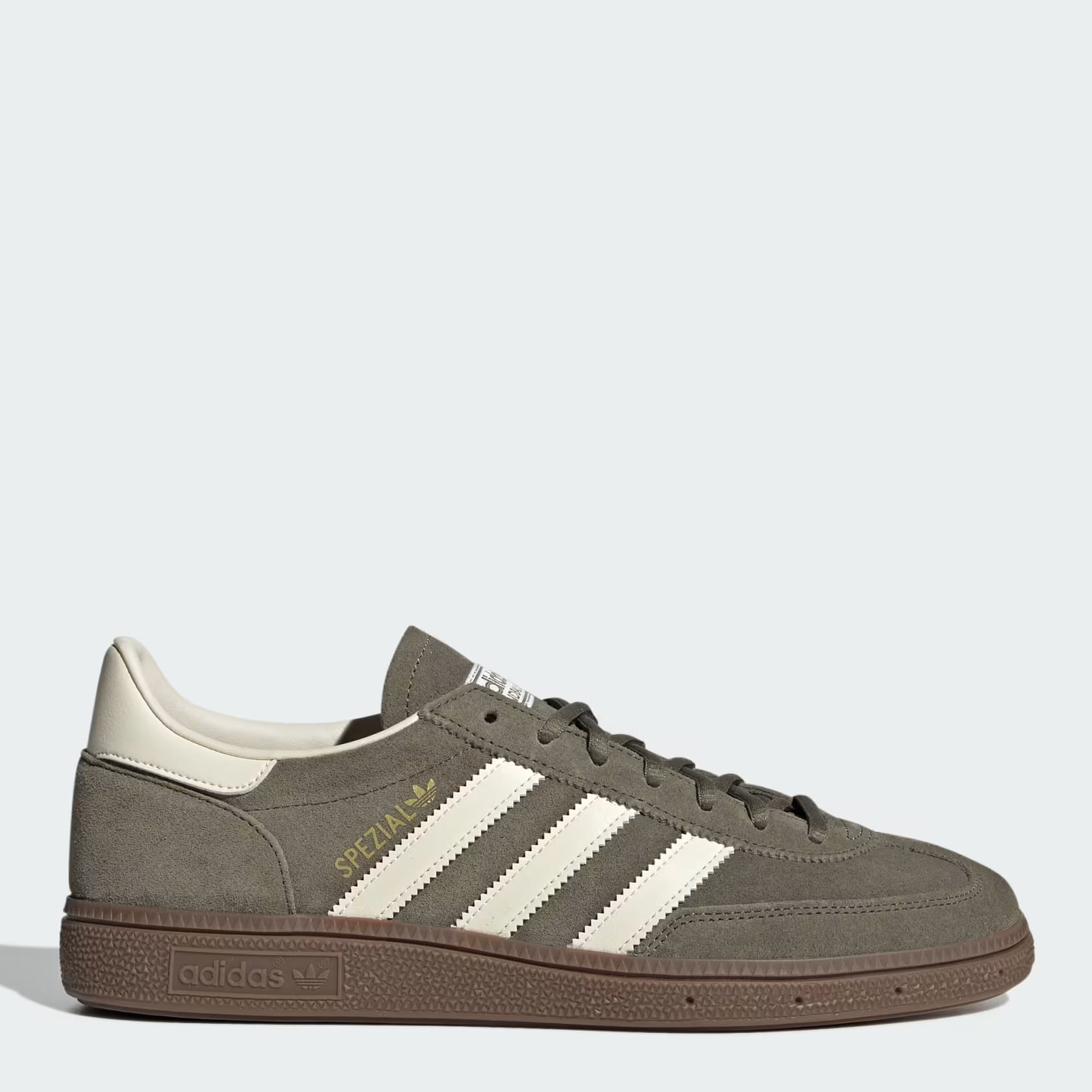 Кросівки Adidas Handball Spezial Olive Strata Cream — фото 1