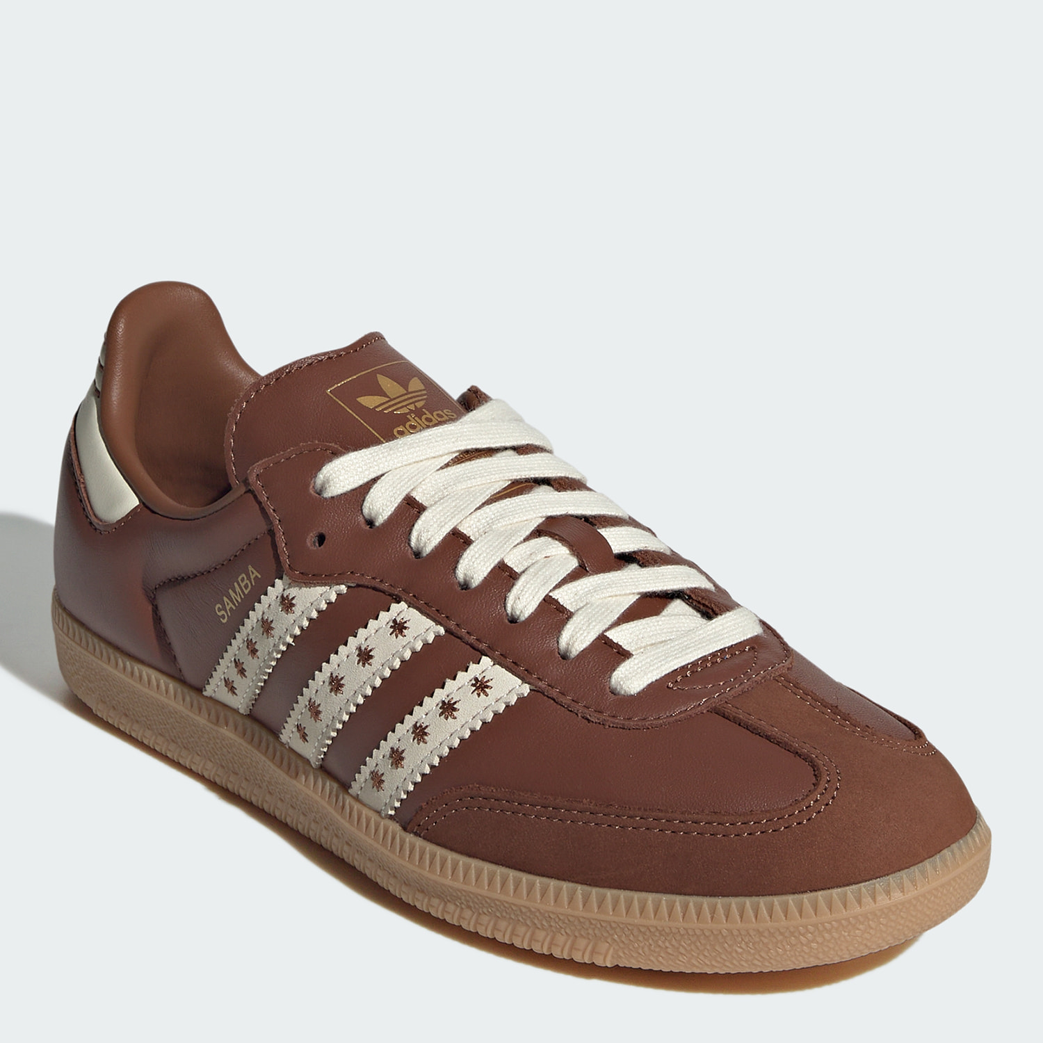 Кросівки чоловічі Adidas Samba Og Brown — фото 4