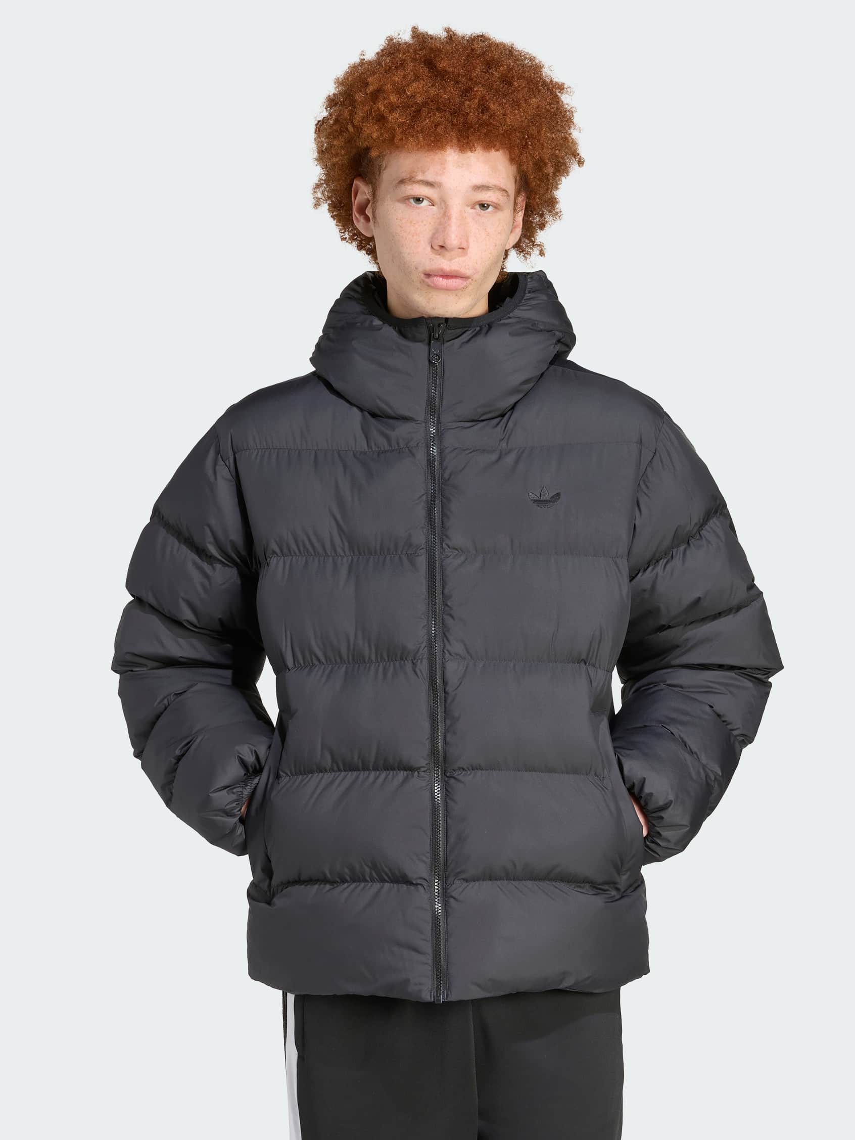 Куртка чоловіча Adidas Tonal Hooded Black (JX4123) — фото 3