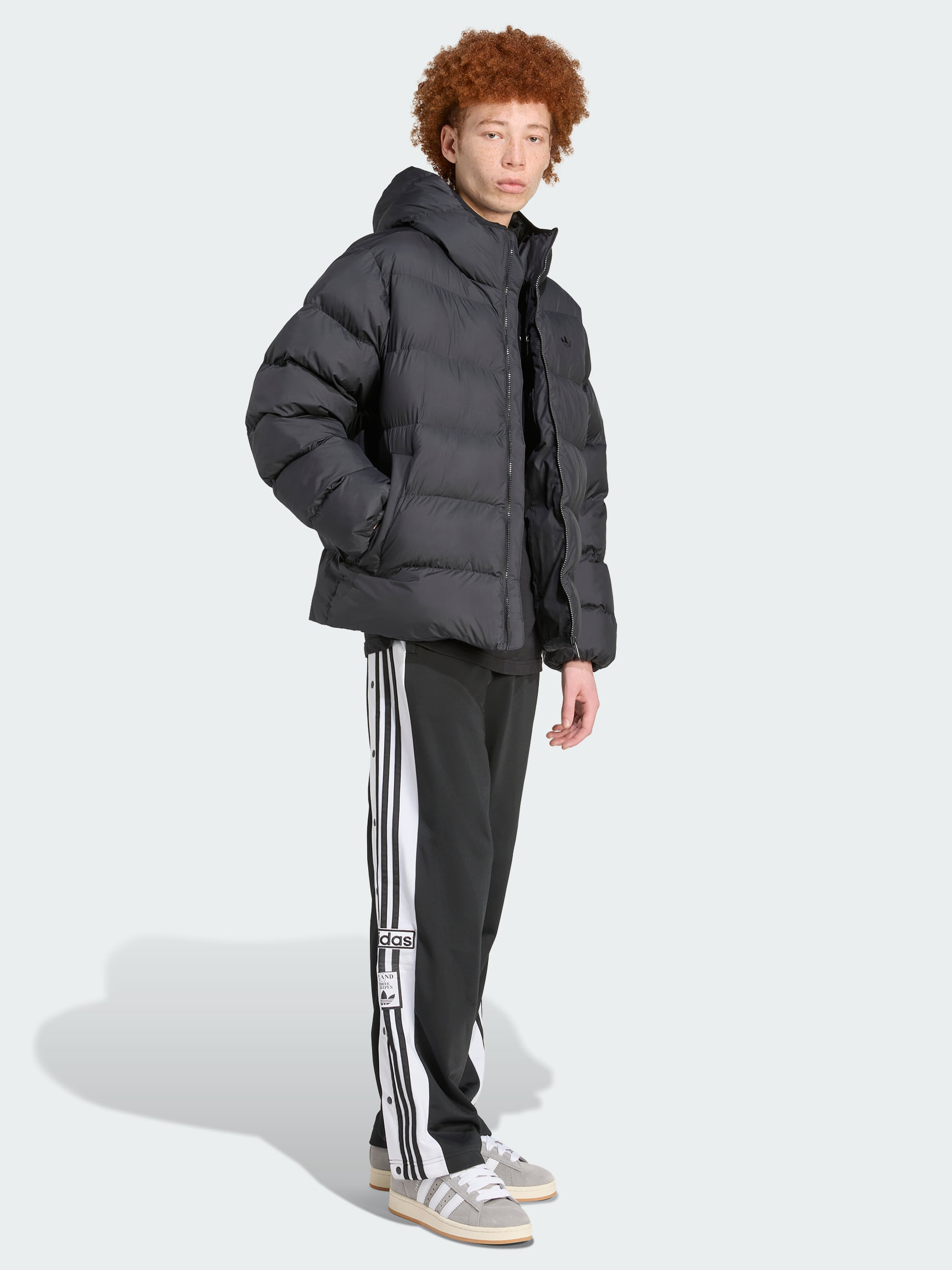 Куртка чоловіча Adidas Tonal Hooded Black (JX4123) — фото 5