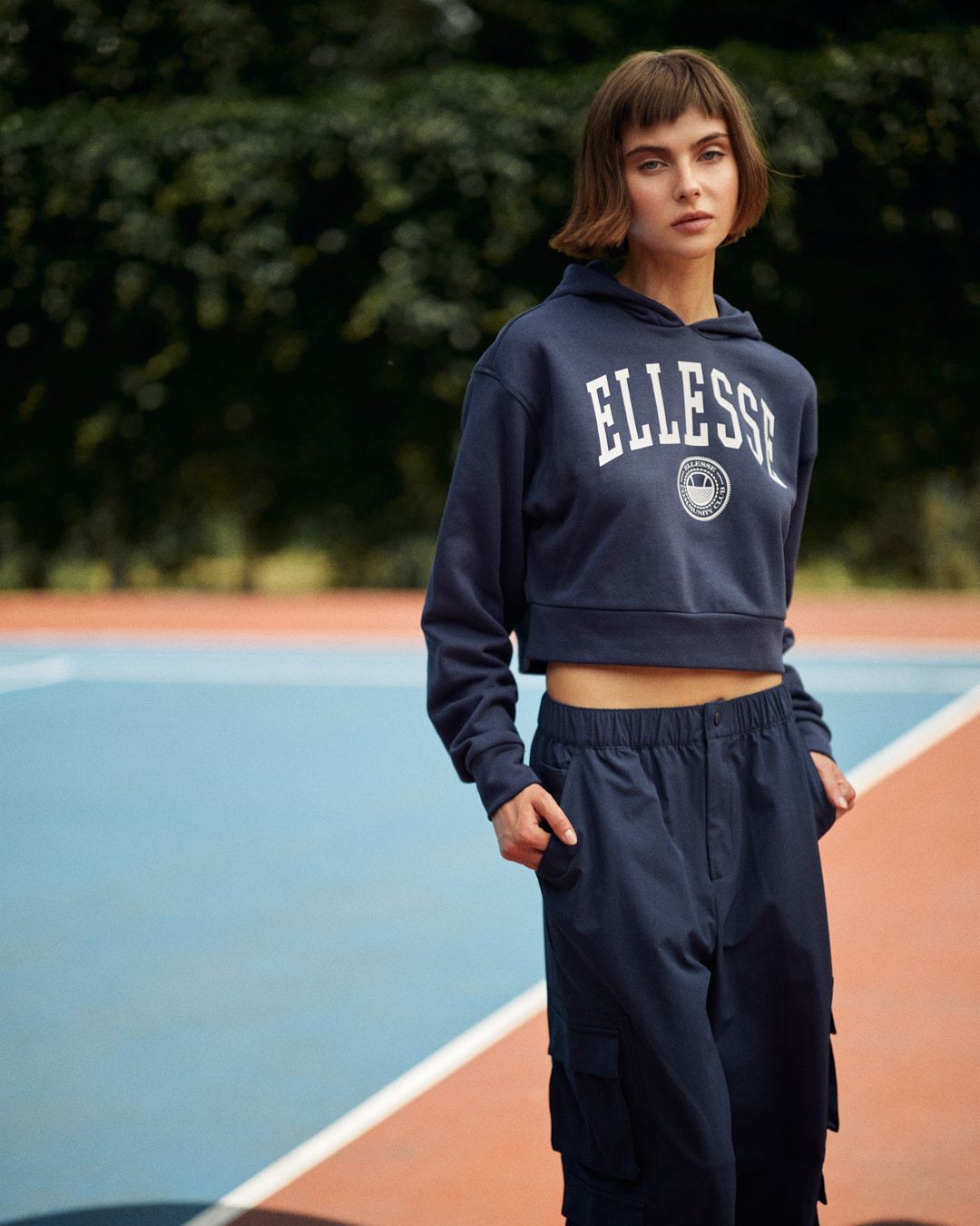 Кофта жіночі Ellesse Rosarian Cropped Hoody (SGV20270-429) — фото 7