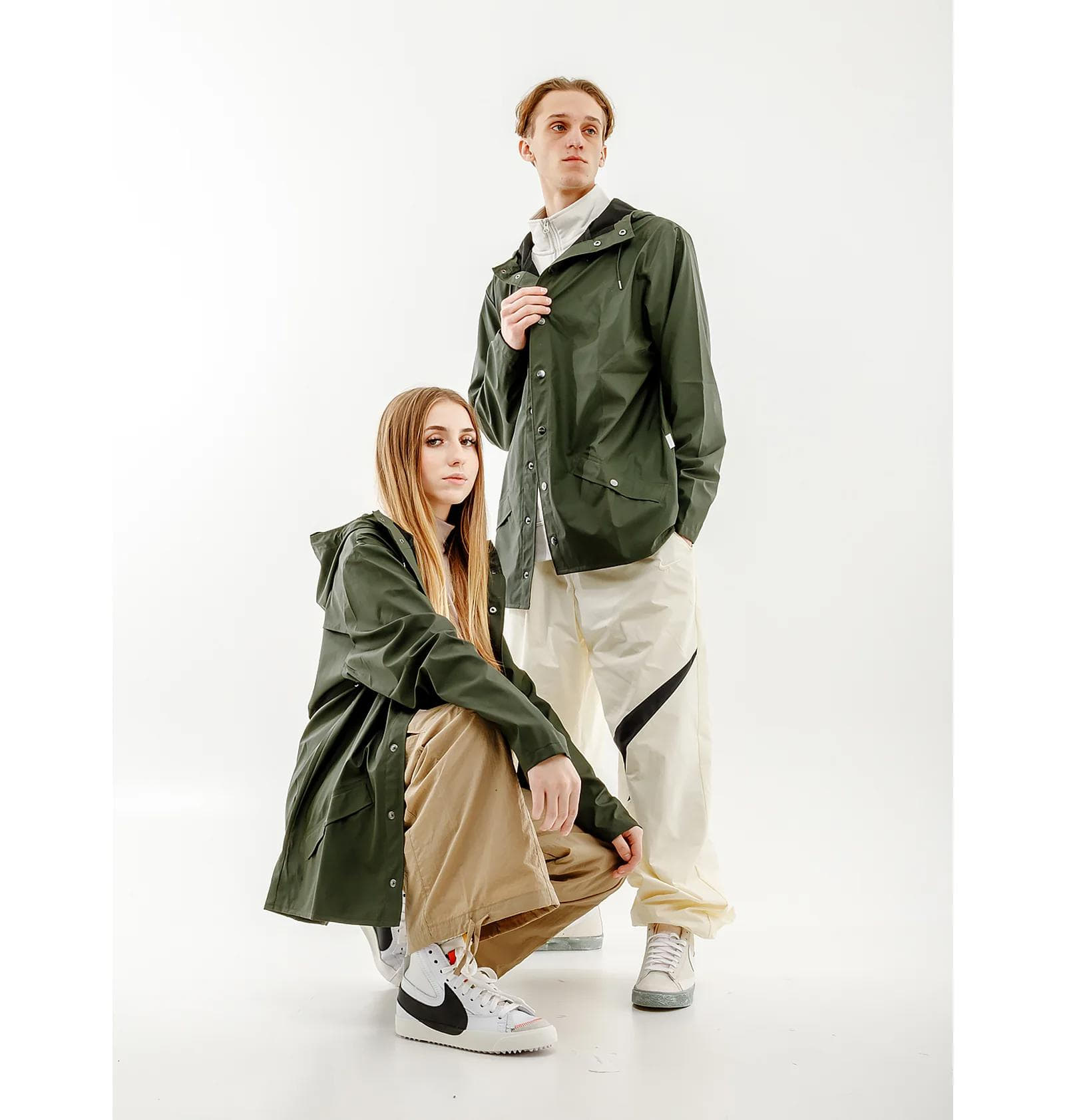 Куртка унісекс Rains Jacket Green (1201-GREEN) — фото 2