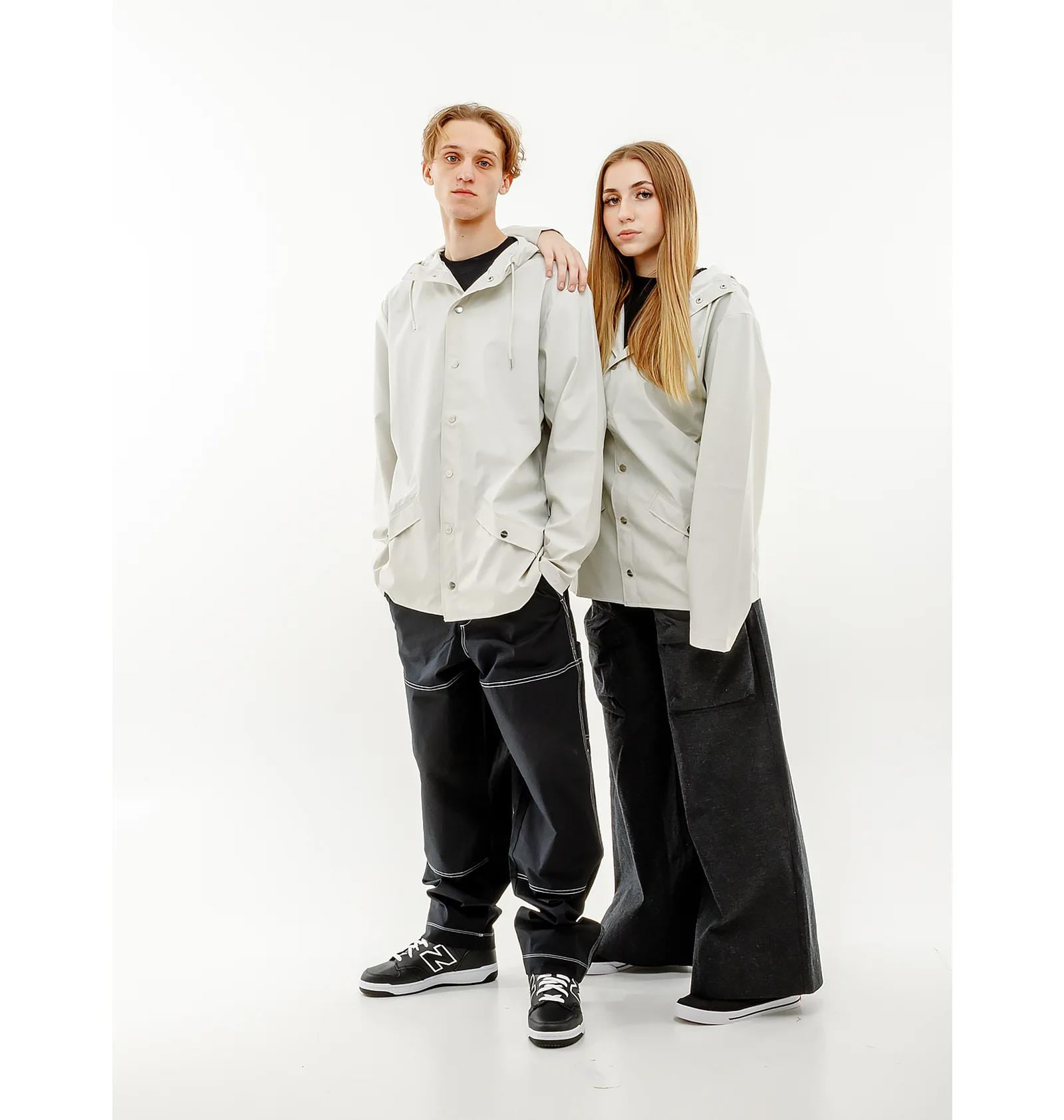 Куртка унісекс Rains Jacket White (1201-OFFWHITE) — фото 2