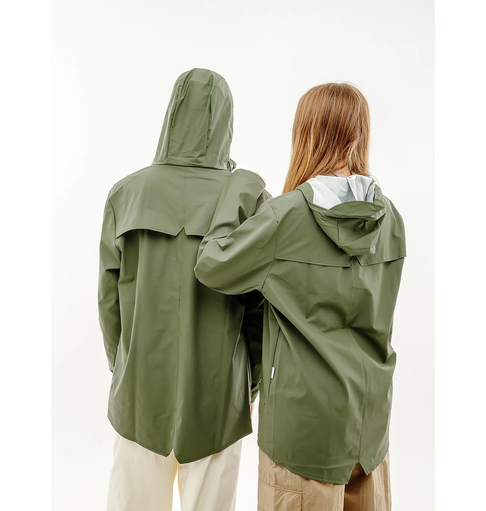 Куртка унісекс Rains Jacket Green (1201-OLIVE) — фото 2