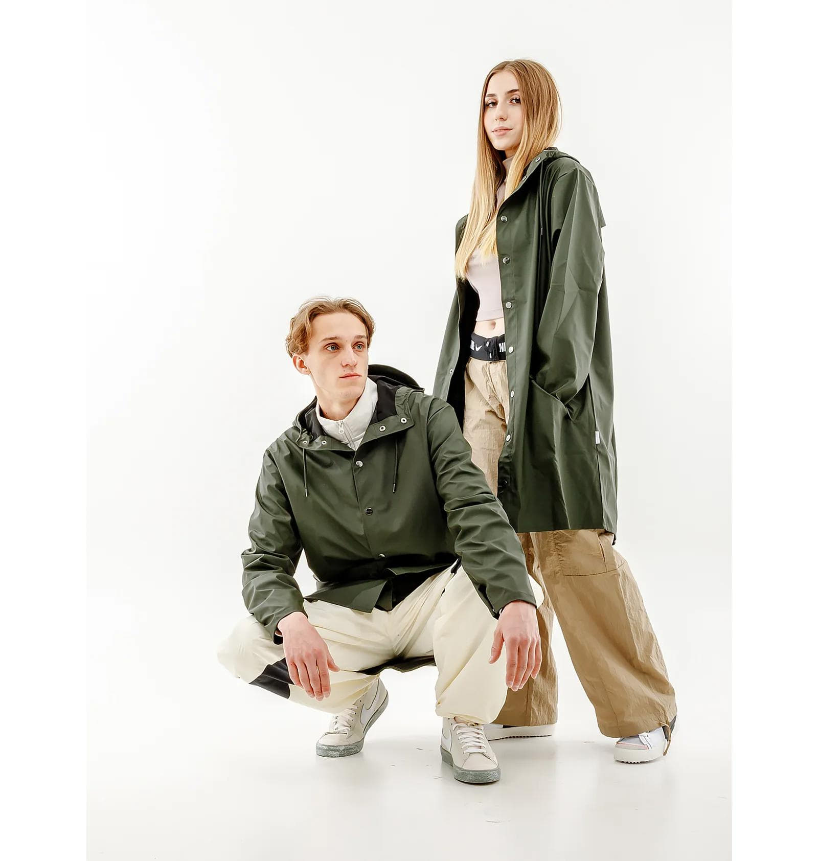 Куртка унісекс Rains Jackets Green (1202-GREEN) — фото 3