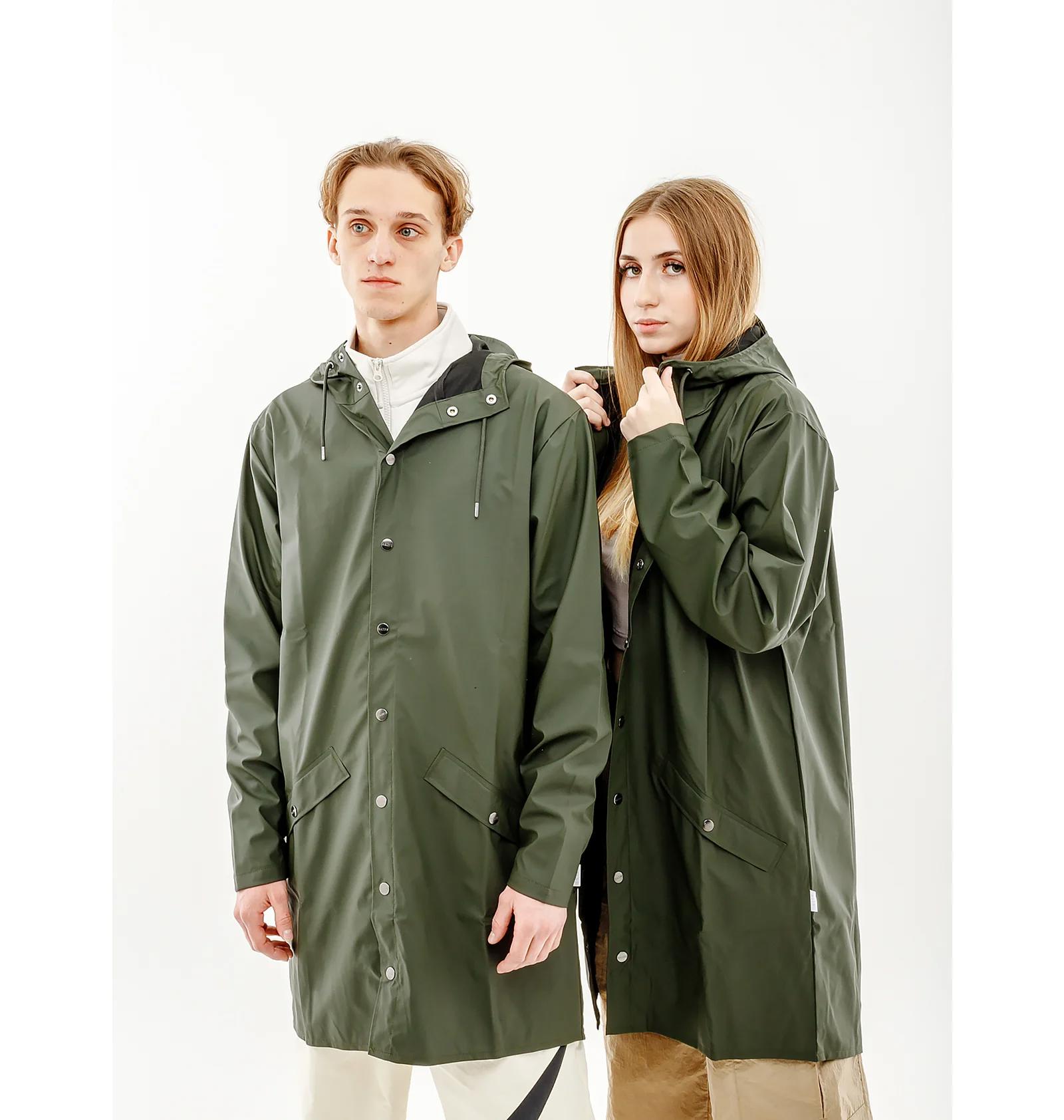 Куртка унісекс Rains Jackets Green (1202-GREEN) — фото 4
