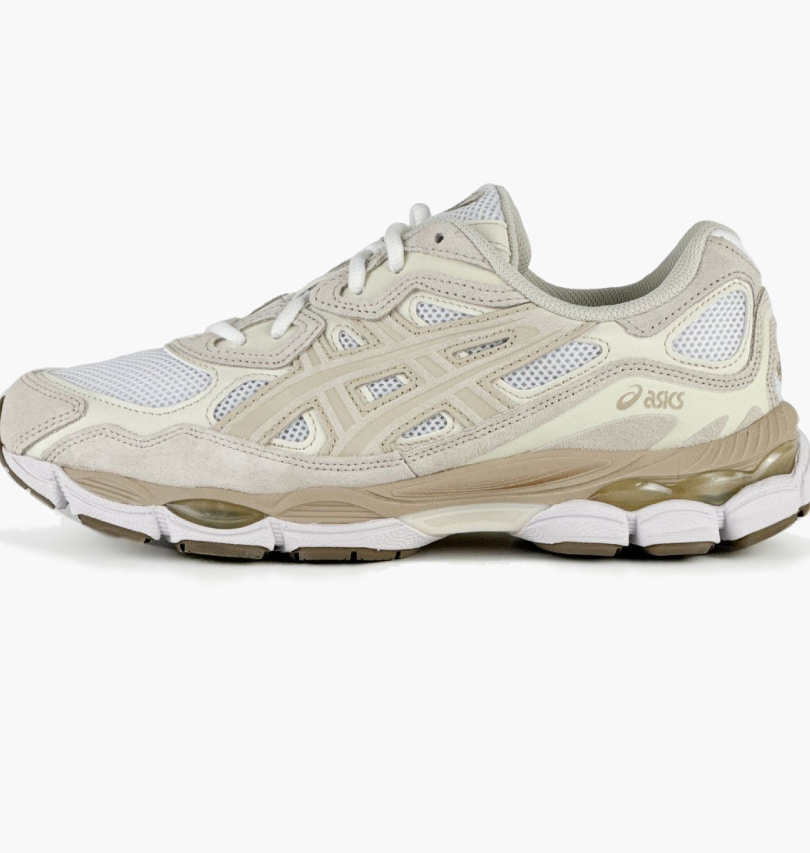 Кросівки чоловічі Asics Gel-Nyc White Feather Grey (1203A663-102) — фото 1