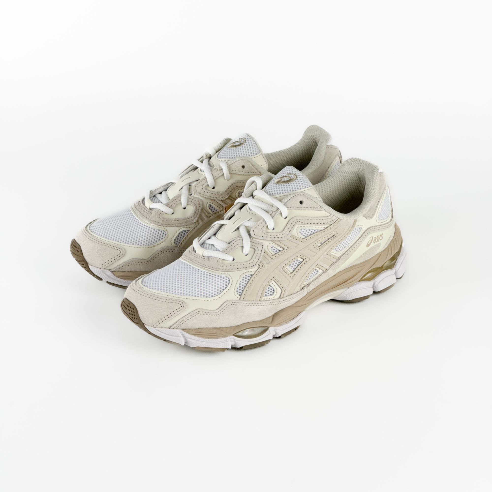 Кросівки чоловічі Asics Gel-Nyc White Feather Grey (1203A663-102) — фото 3