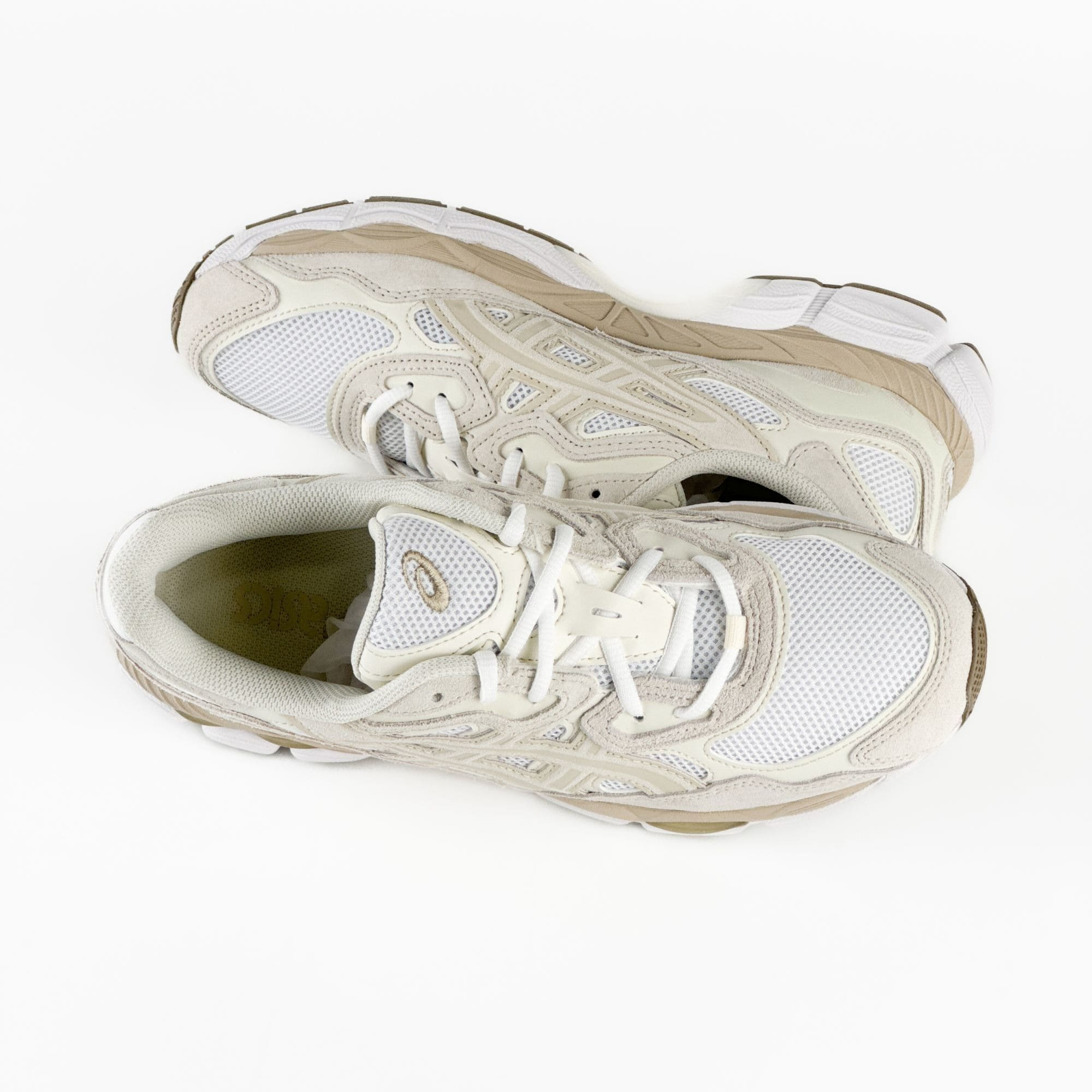 Кросівки чоловічі Asics Gel-Nyc White Feather Grey (1203A663-102) — фото 6