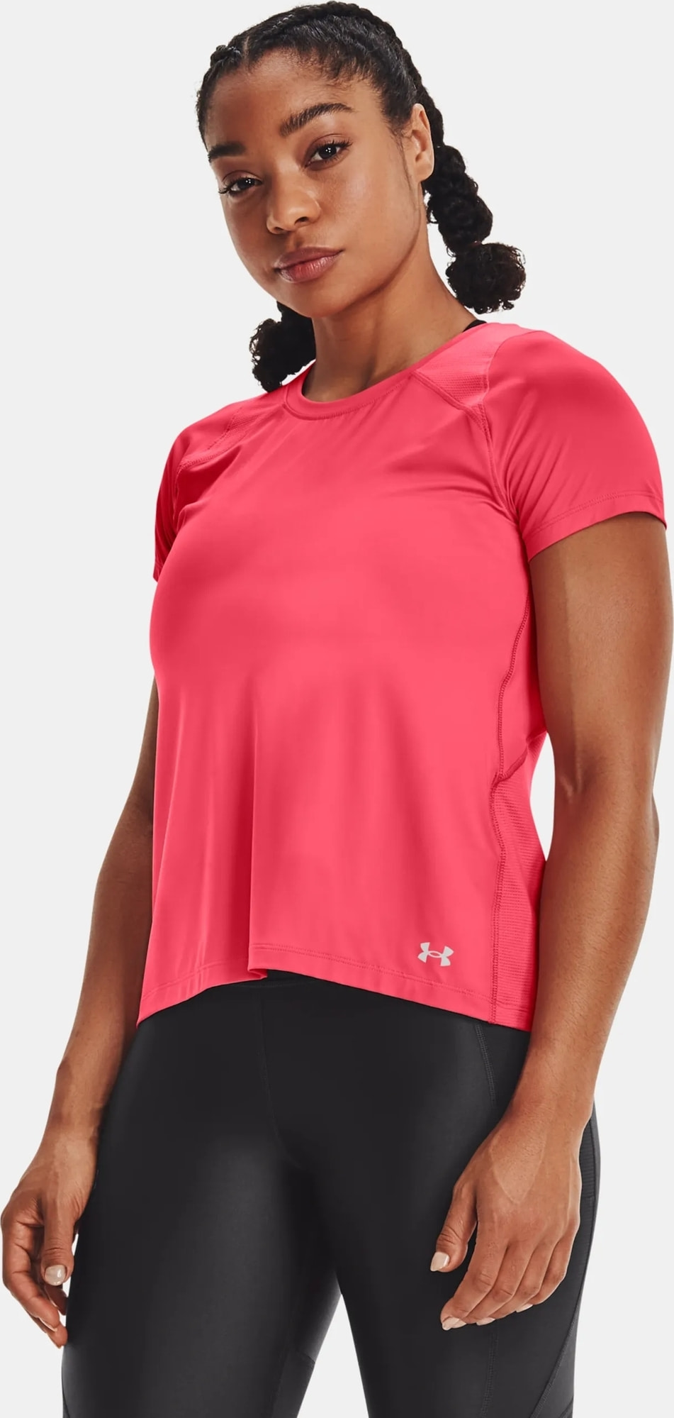 Футболка жіноча Under Armour Iso-Chill Run 200 Pink (1361926-819) — фото 4