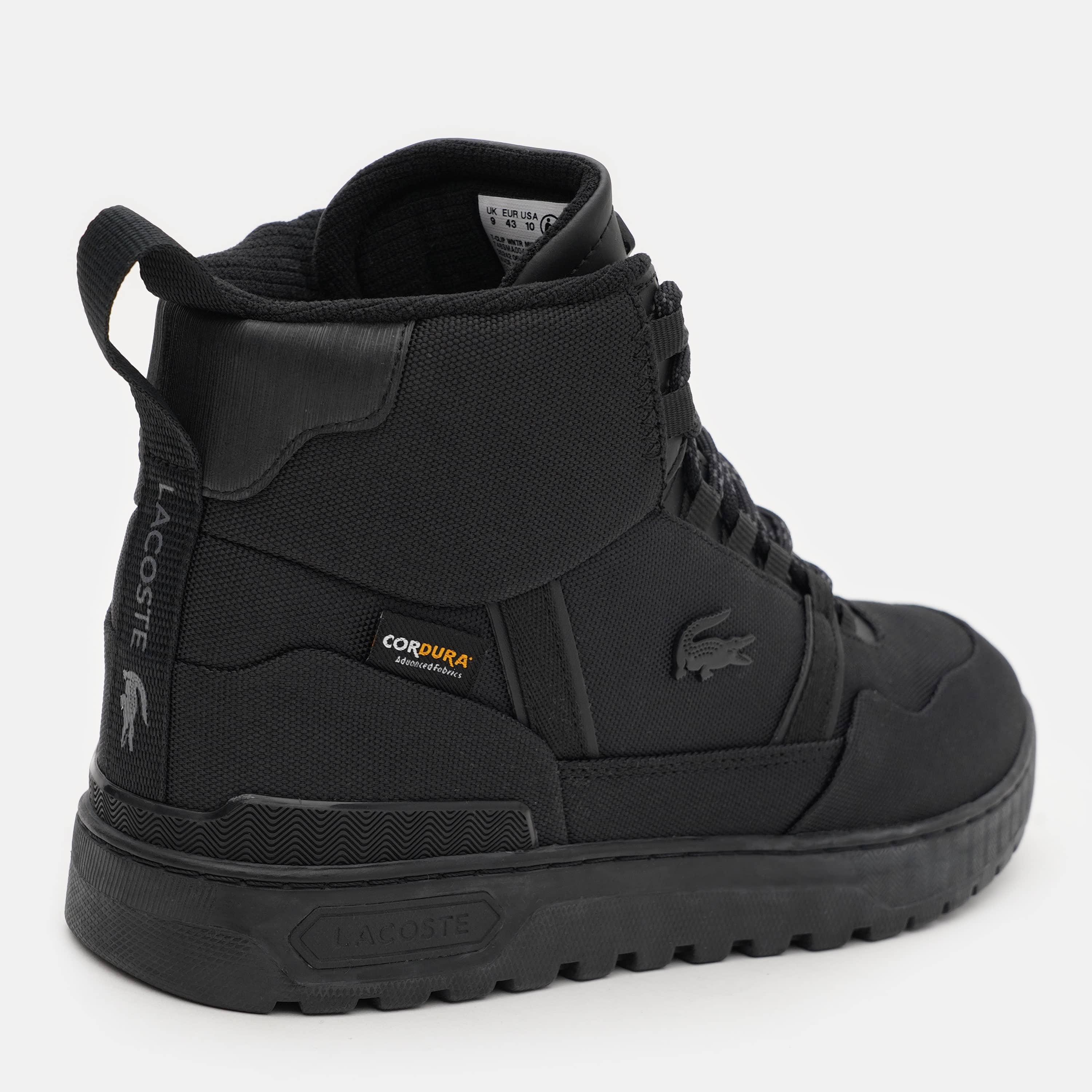 Черевики жіночі Lacoste T-Clip Black (748SMA0040-02H) — фото 7